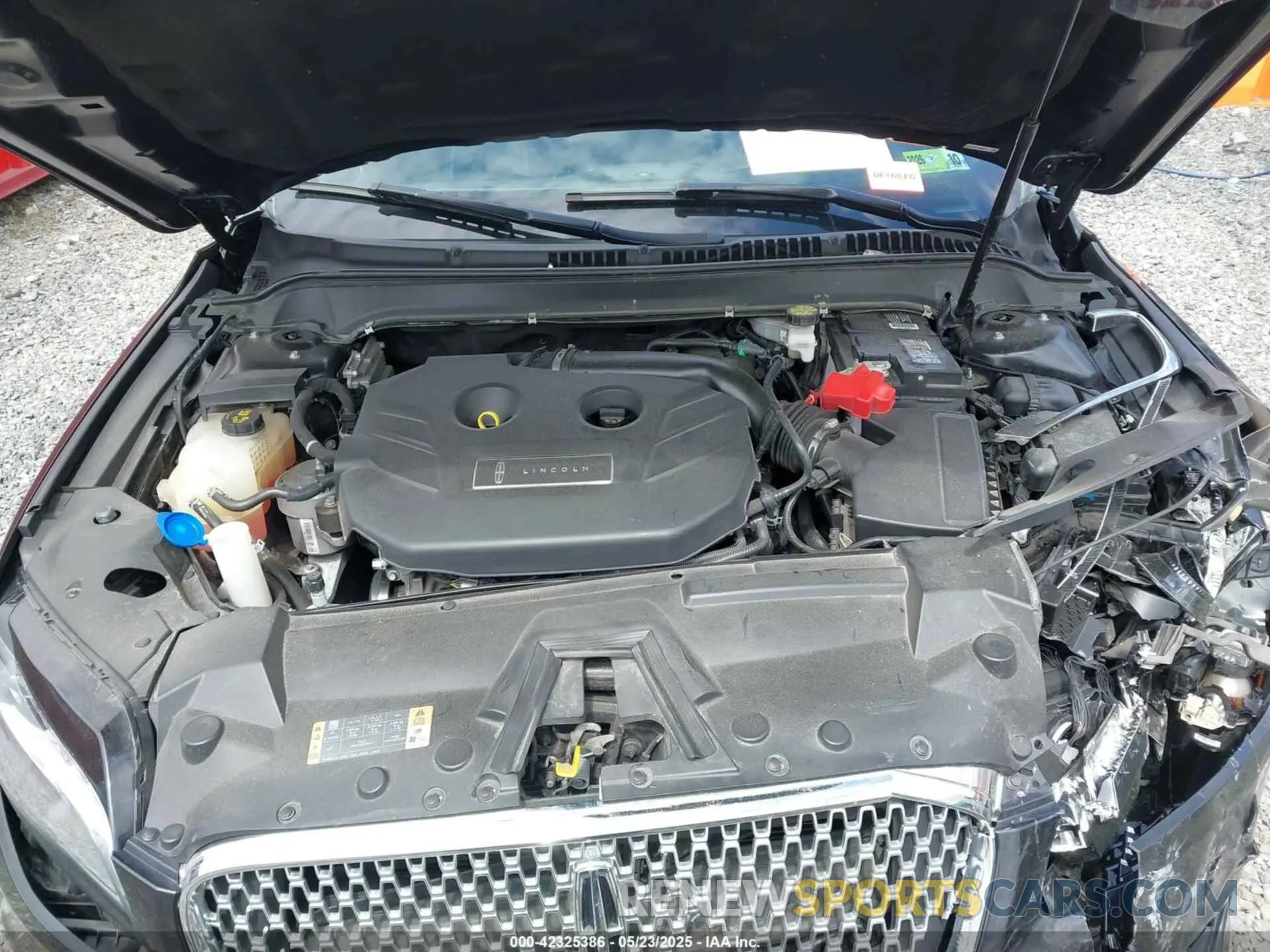10 Photograph of a damaged car 3LN6L5E94LR602504 LINCOLN MKZ 2020