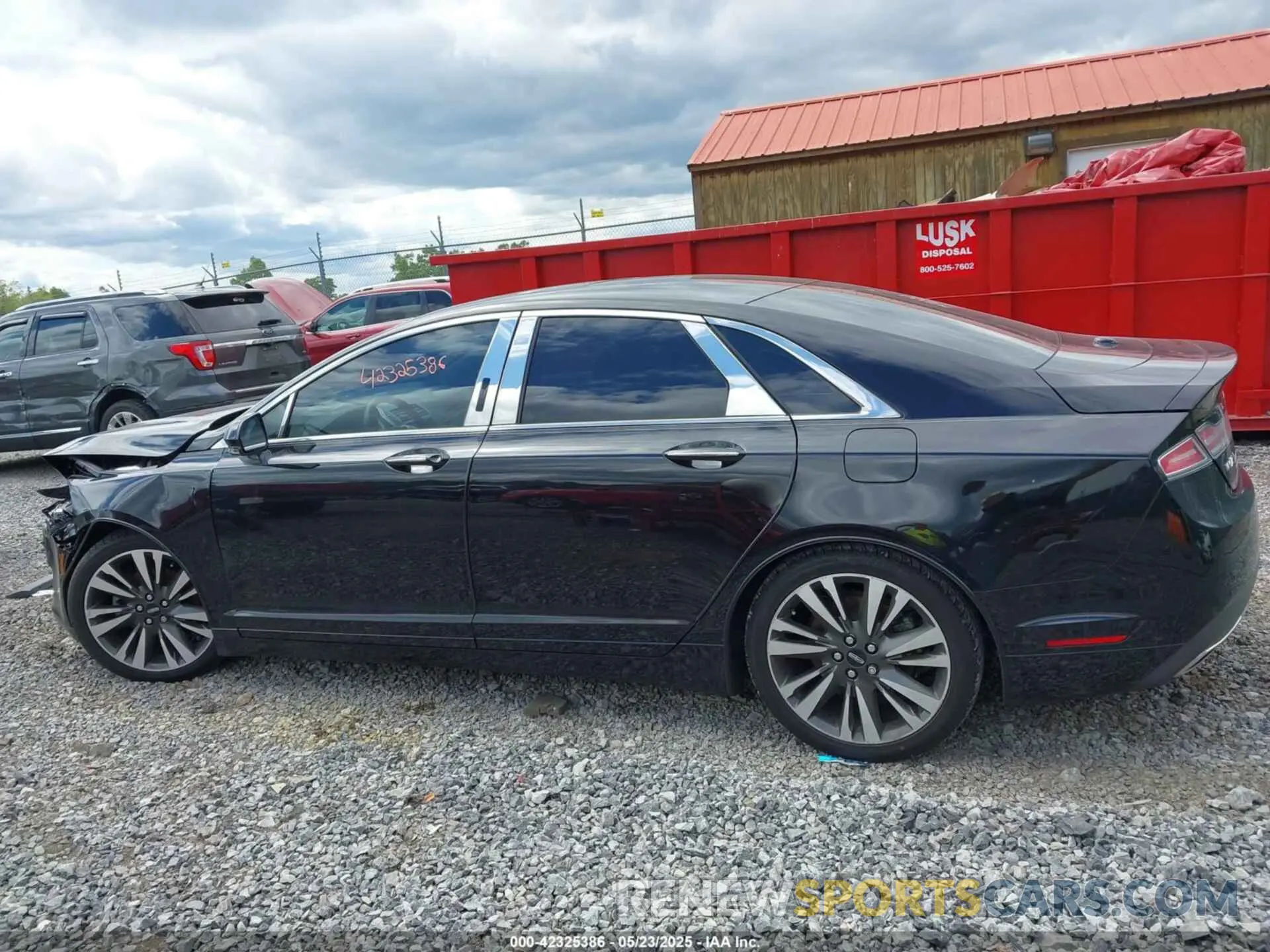 15 Photograph of a damaged car 3LN6L5E94LR602504 LINCOLN MKZ 2020