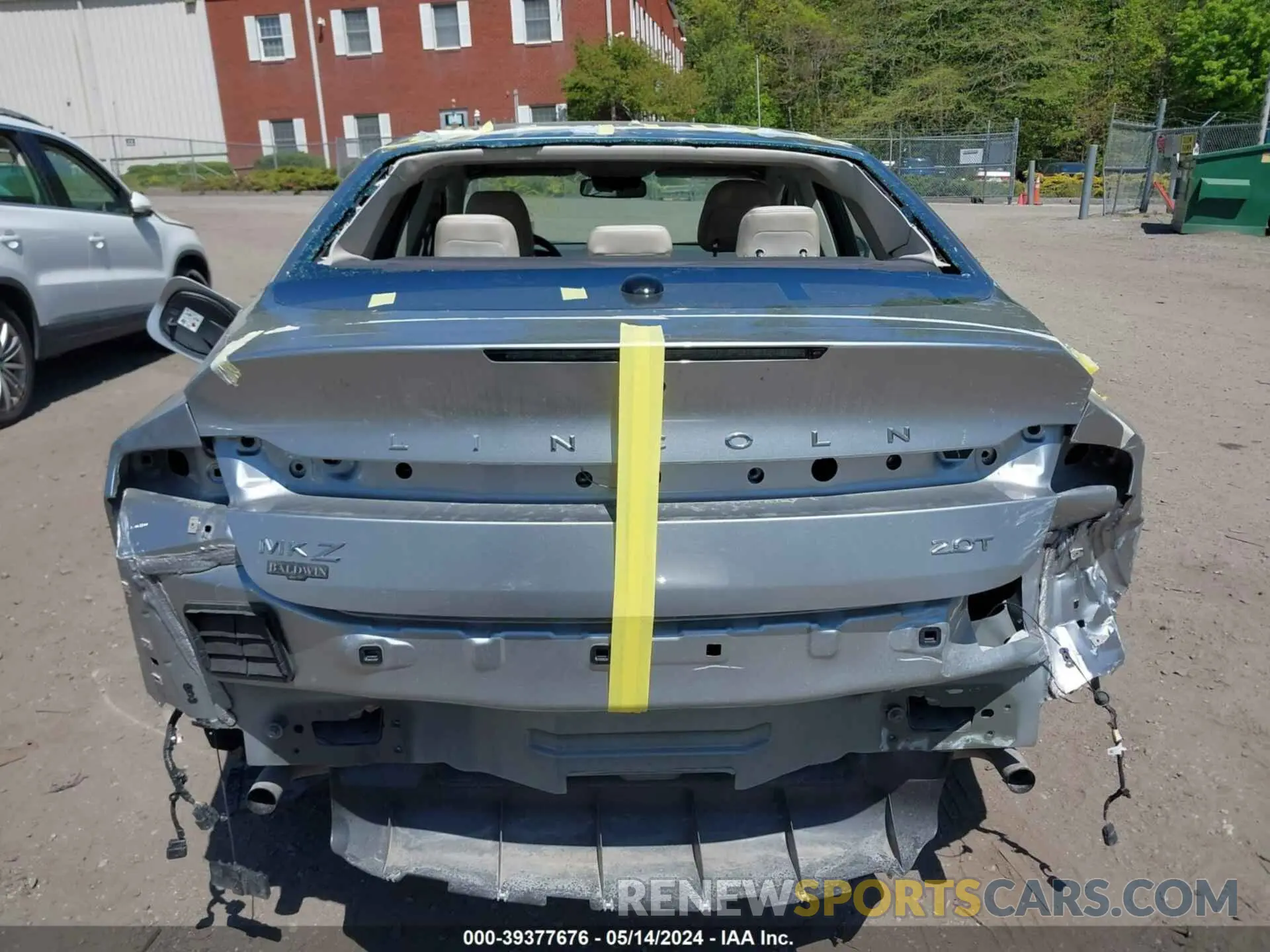 16 Фотография поврежденного автомобиля 3LN6L5E95LR602382 LINCOLN MKZ 2020