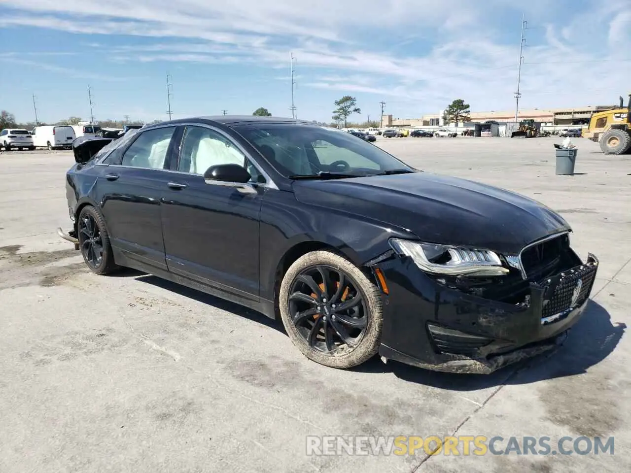 4 Photograph of a damaged car 3LN6L5E98LR608595 LINCOLN MKZ 2020
