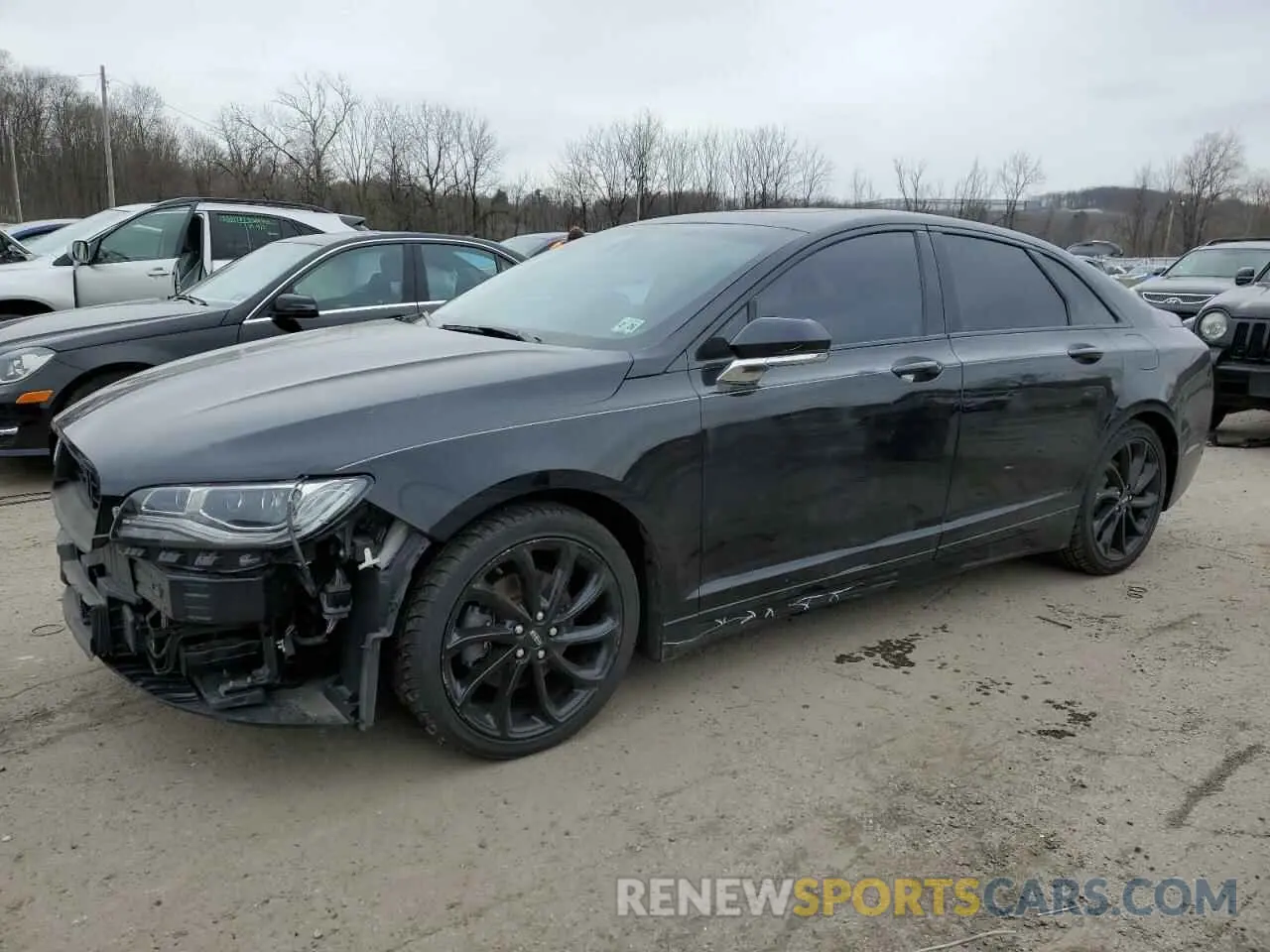 1 Photograph of a damaged car 3LN6L5F92LR602175 LINCOLN MKZ 2020