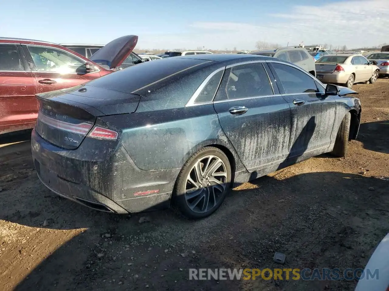 3 Фотография поврежденного автомобиля 3LN6L5F94LR621228 LINCOLN MKZ 2020