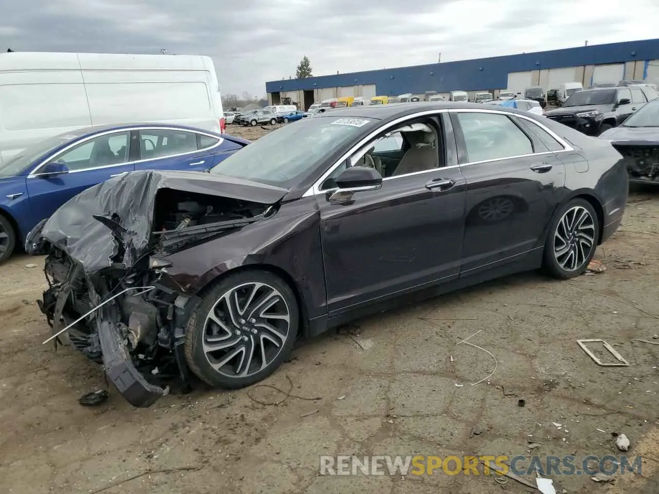 1 Фотография поврежденного автомобиля 3LN6L5F95LR609041 LINCOLN MKZ 2020