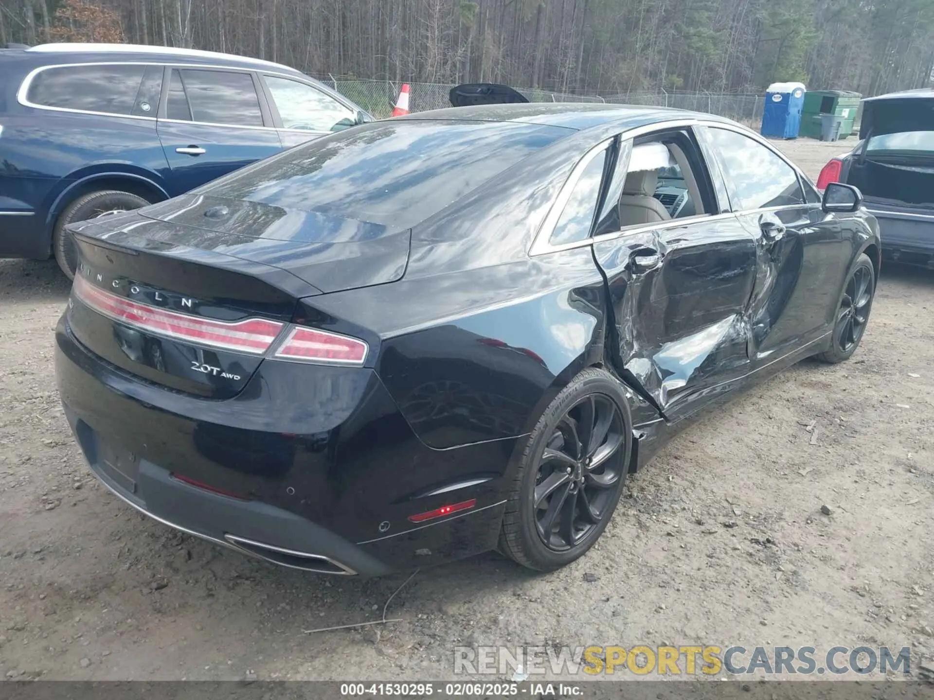 4 Photograph of a damaged car 3LN6L5F96LR608237 LINCOLN MKZ 2020