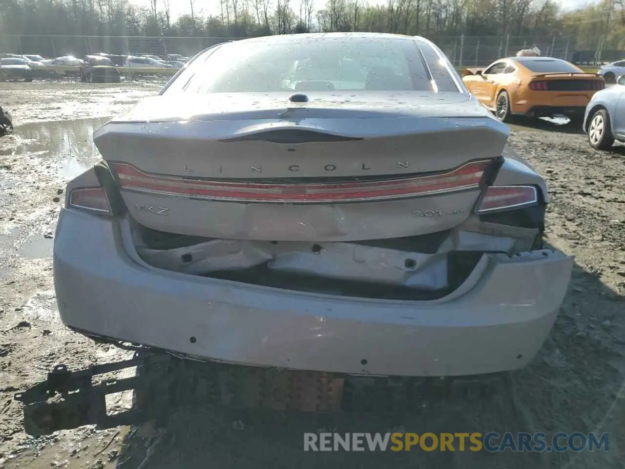 6 Фотография поврежденного автомобиля 3LN6L5F97LR606013 LINCOLN MKZ 2020