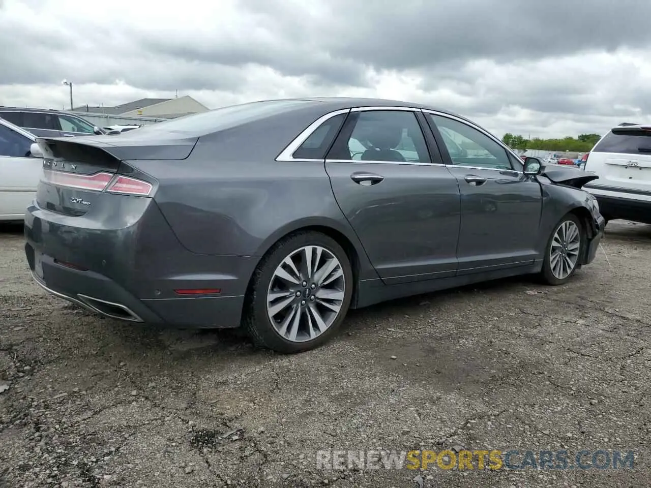 3 Photograph of a damaged car 3LN6L5F99LR617188 LINCOLN MKZ 2020