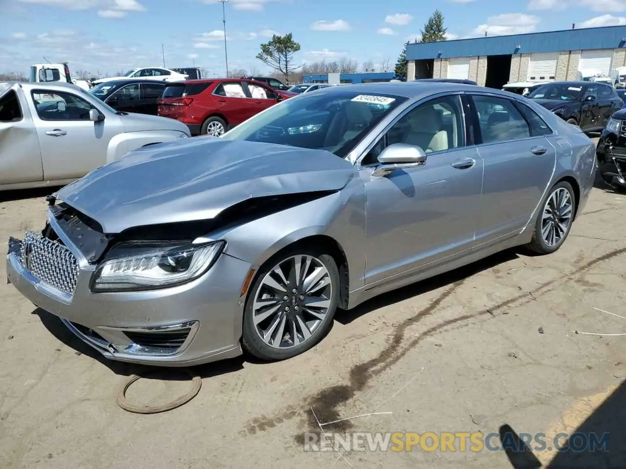 1 Фотография поврежденного автомобиля 3LN6L5LU7LR623127 LINCOLN MKZ 2020