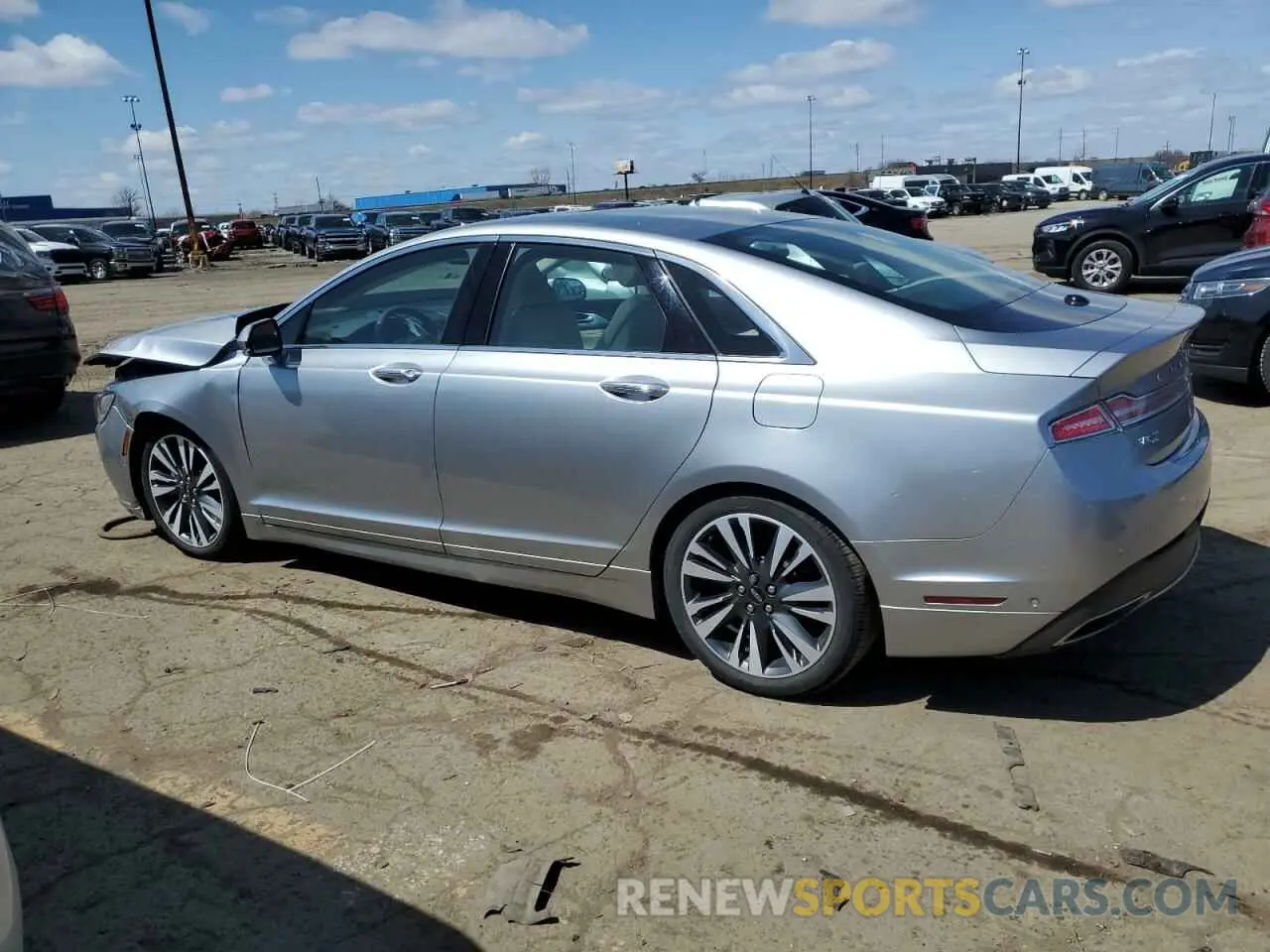 2 Фотография поврежденного автомобиля 3LN6L5LU7LR623127 LINCOLN MKZ 2020