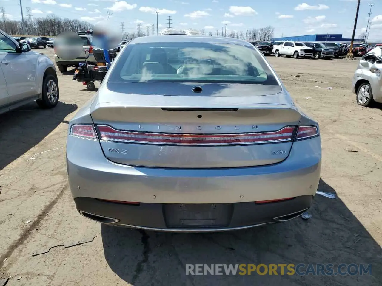 6 Фотография поврежденного автомобиля 3LN6L5LU7LR623127 LINCOLN MKZ 2020