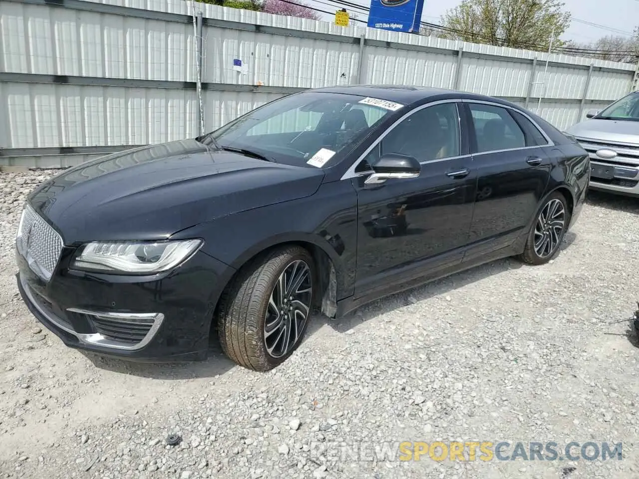 1 Photograph of a damaged car 3LN6L5LU8LR611648 LINCOLN MKZ 2020