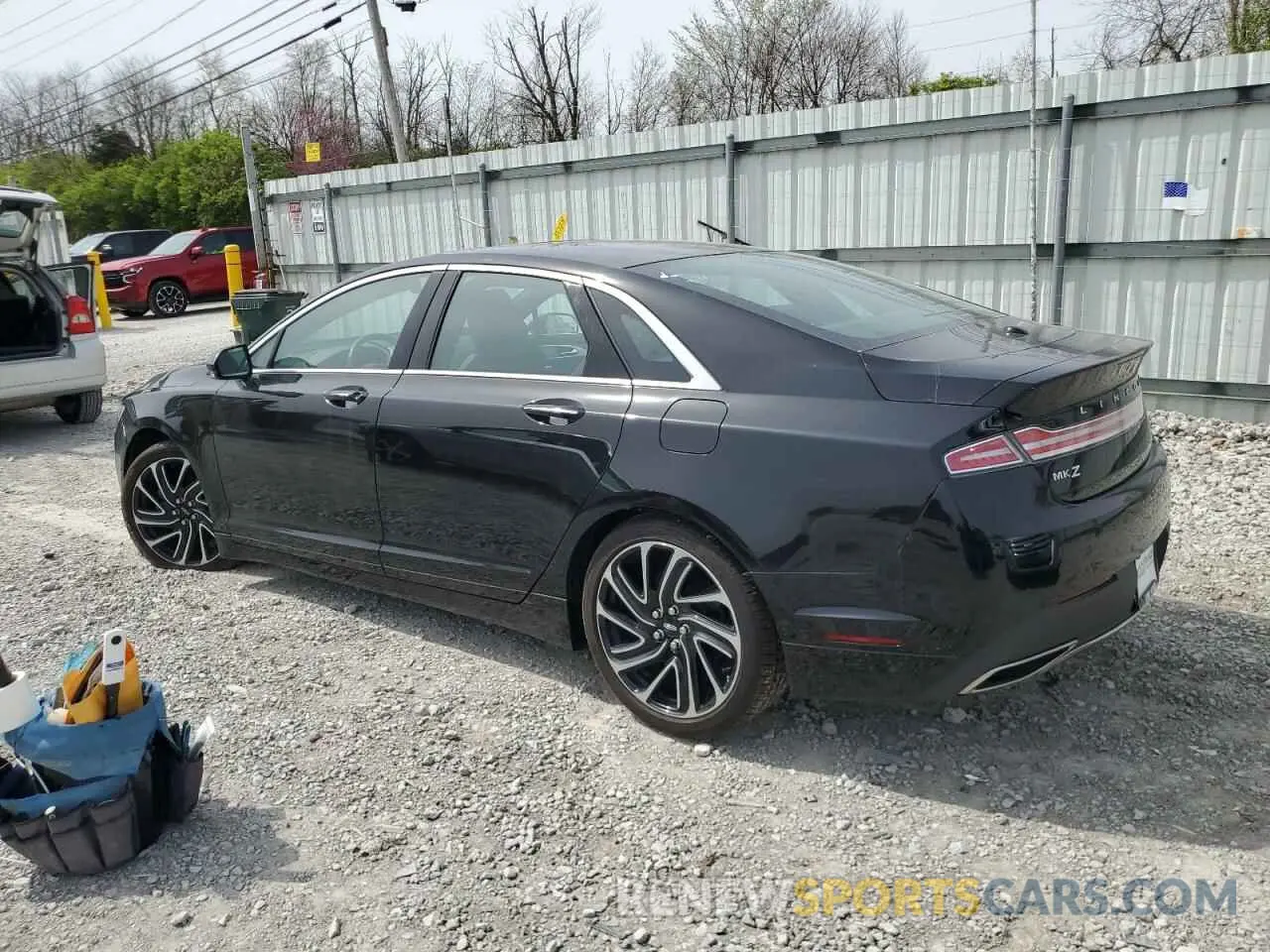 2 Photograph of a damaged car 3LN6L5LU8LR611648 LINCOLN MKZ 2020