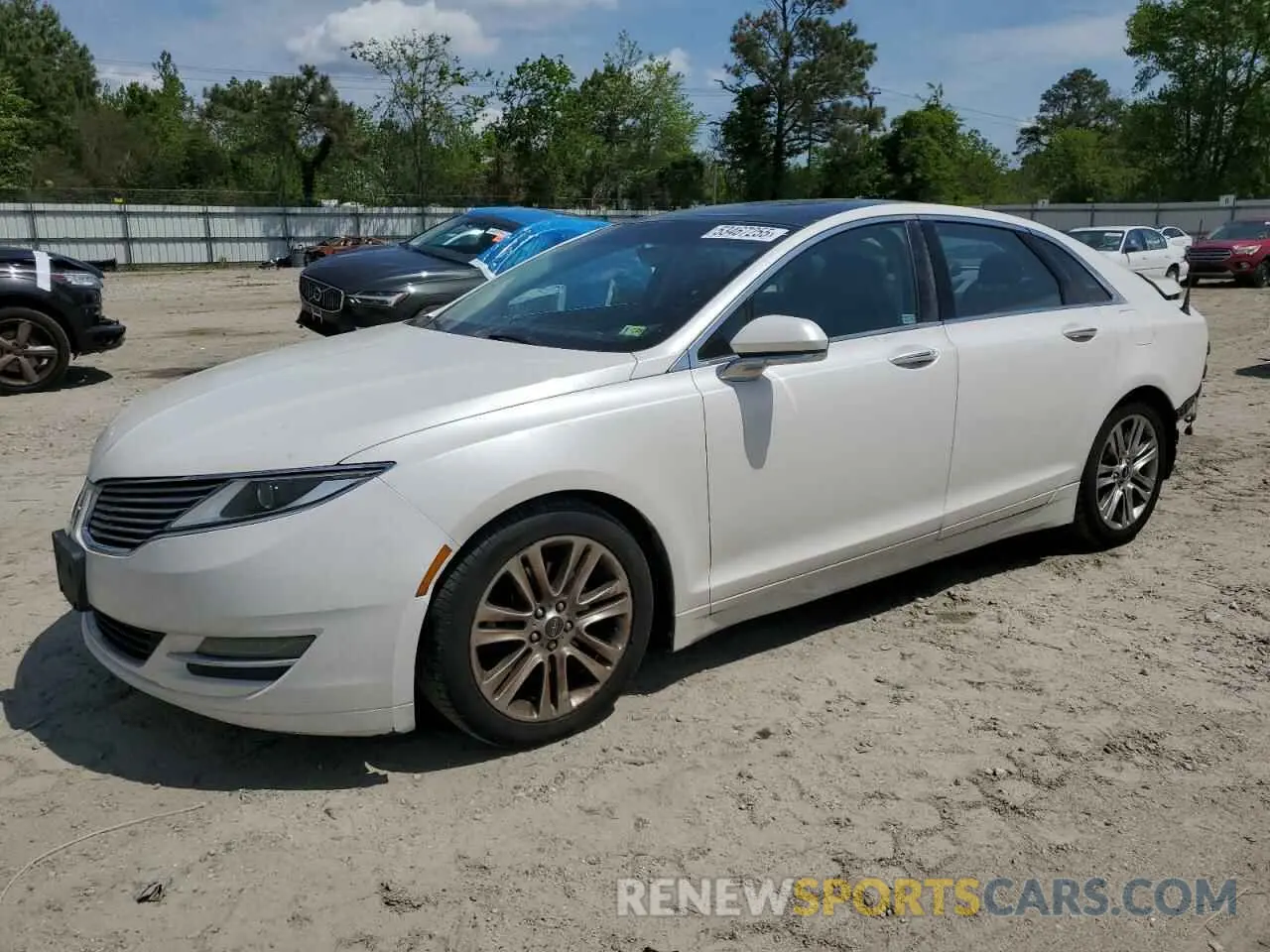 1 Photograph of a damaged car 3LN6L2G99DR819818 LINCOLN MKZ 2024