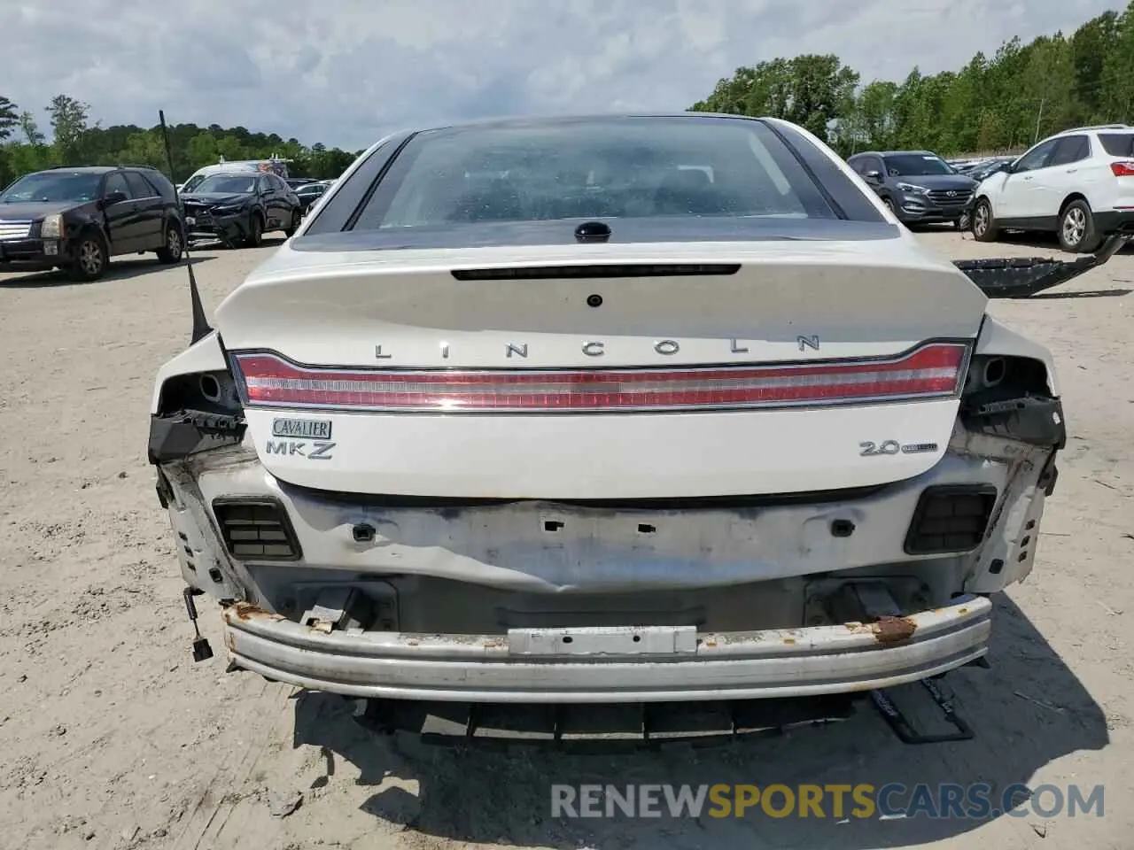 6 Photograph of a damaged car 3LN6L2G99DR819818 LINCOLN MKZ 2024