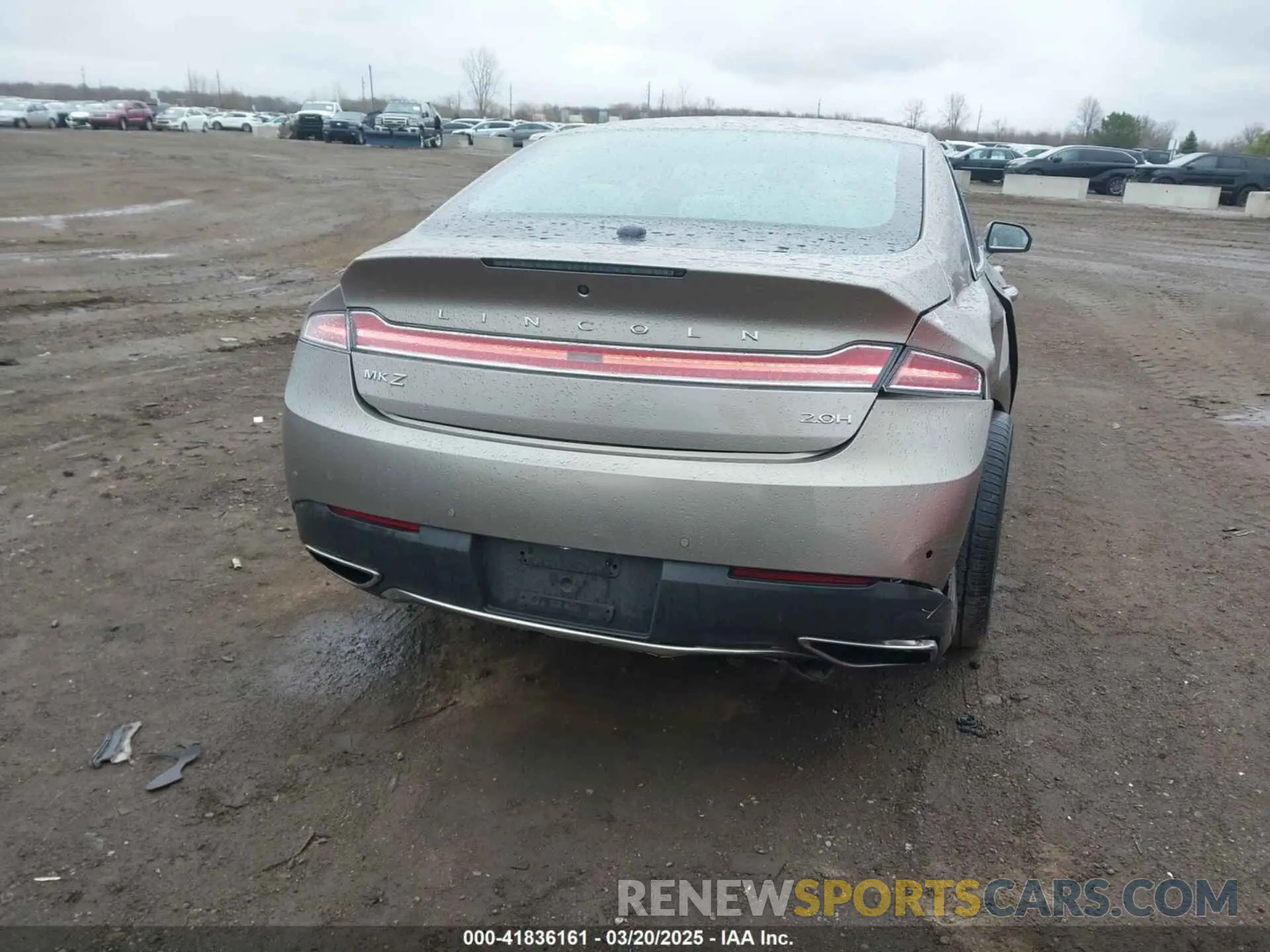 16 Фотография поврежденного автомобиля 3LN6L5LU7KR622008 LINCOLN MKZ HYBRID 2019