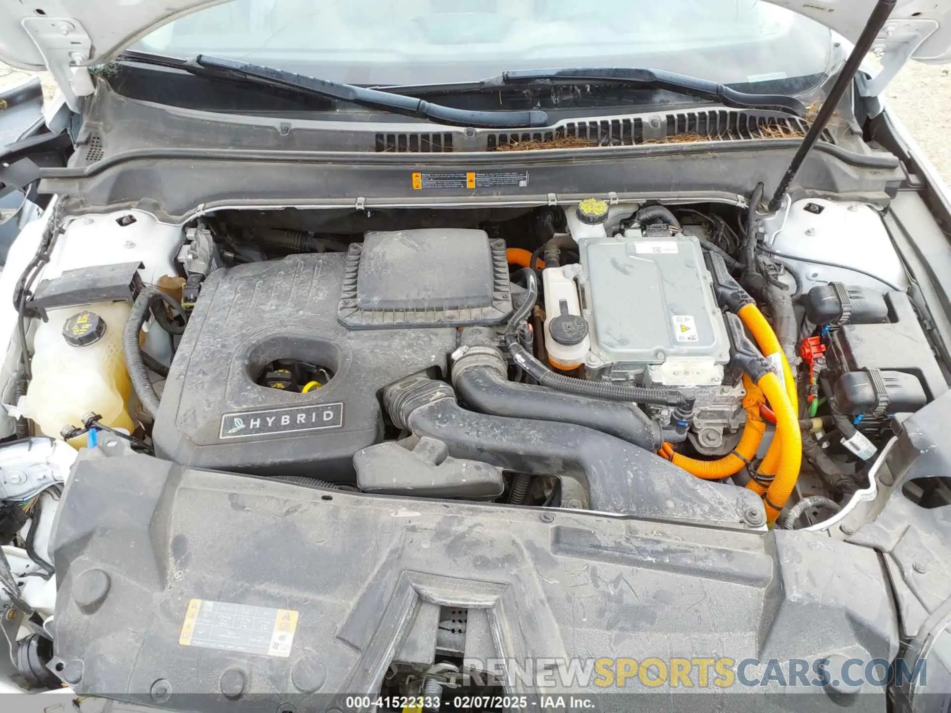 10 Photograph of a damaged car 3LN6L5MU1KR631351 LINCOLN MKZ HYBRID 2019