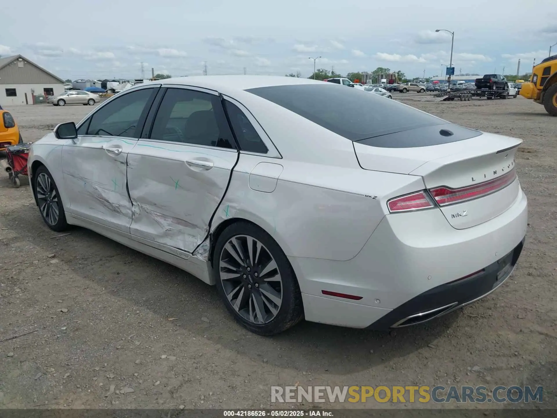 3 Photograph of a damaged car 3LN6L5MUXKR632126 LINCOLN MKZ HYBRID 2019