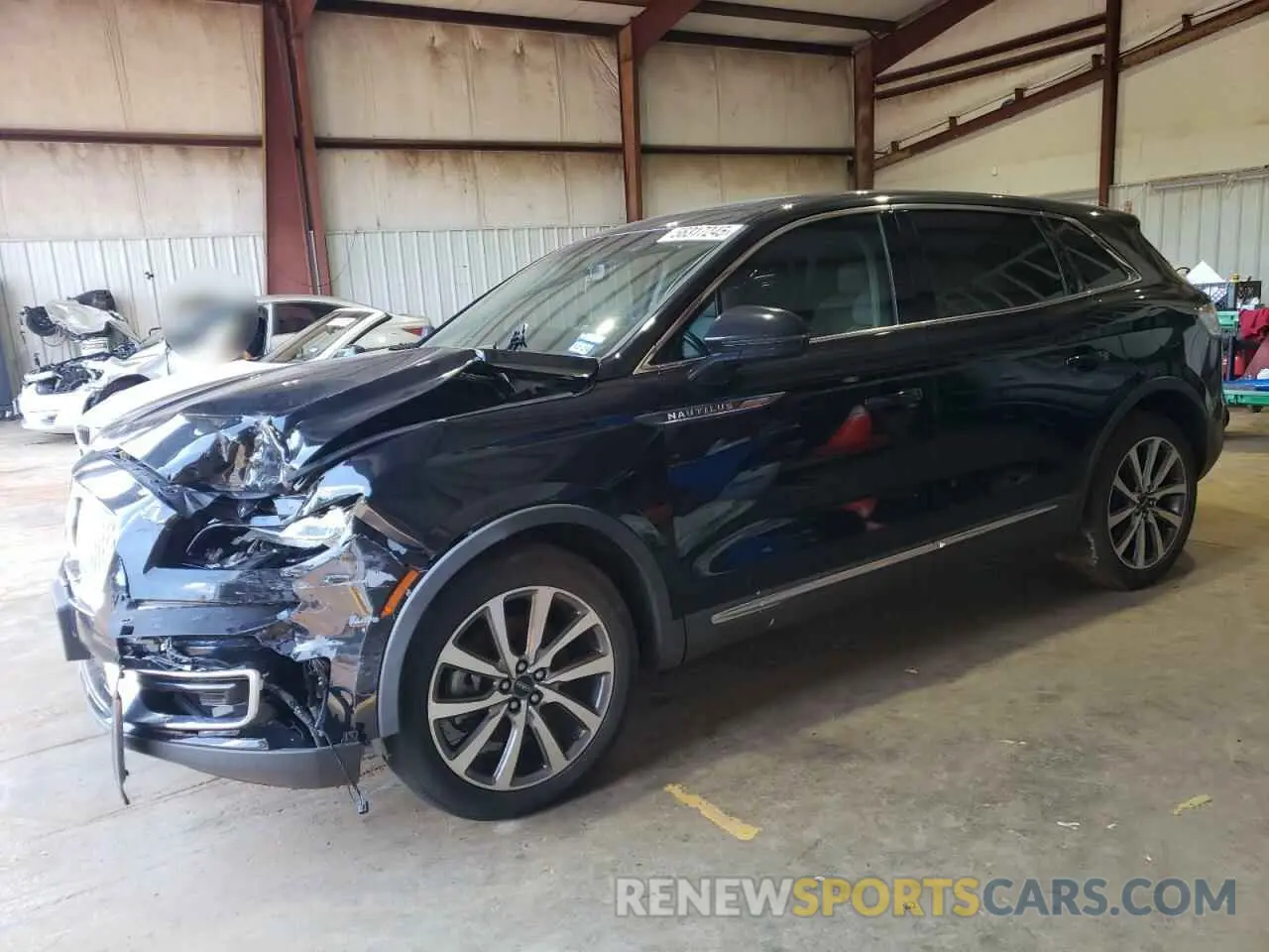 1 Photograph of a damaged car 2LMPJ6K91KBL58980 LINCOLN NAUTILUS 2019