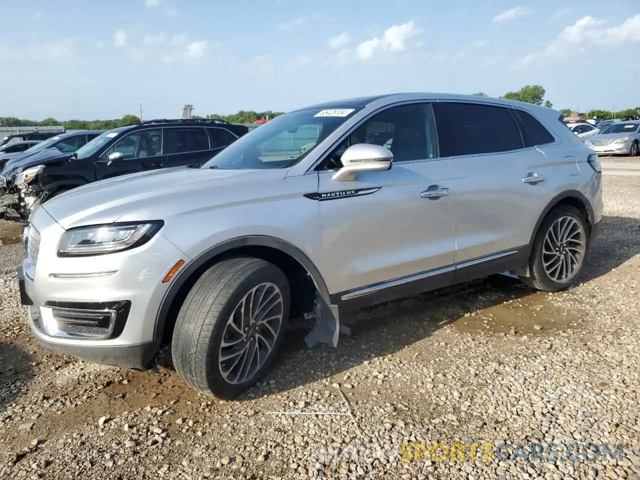 1 Photograph of a damaged car 2LMPJ6L90KBL31476 LINCOLN NAUTILUS 2019