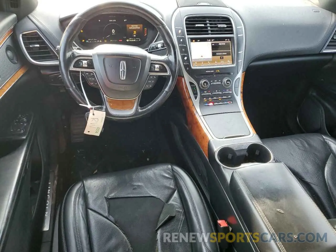 8 Photograph of a damaged car 2LMPJ6L90KBL31476 LINCOLN NAUTILUS 2019