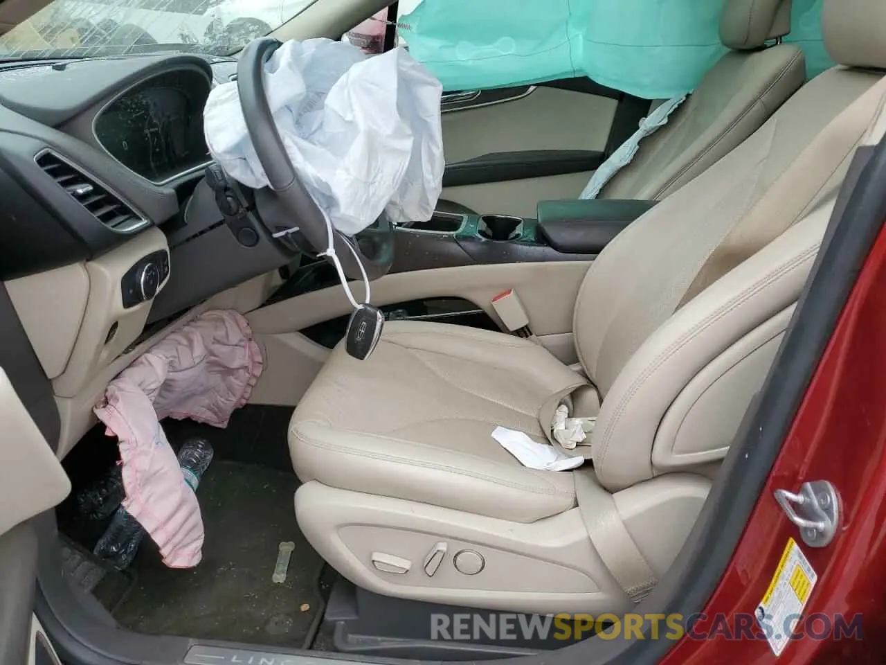 7 Photograph of a damaged car 2LMPJ6L9XKBL57034 LINCOLN NAUTILUS 2019