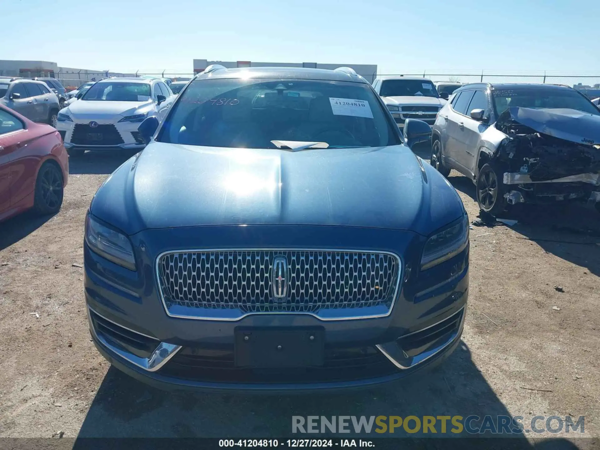 13 Photograph of a damaged car 2LMPJ6LP3KBL51283 LINCOLN NAUTILUS 2019