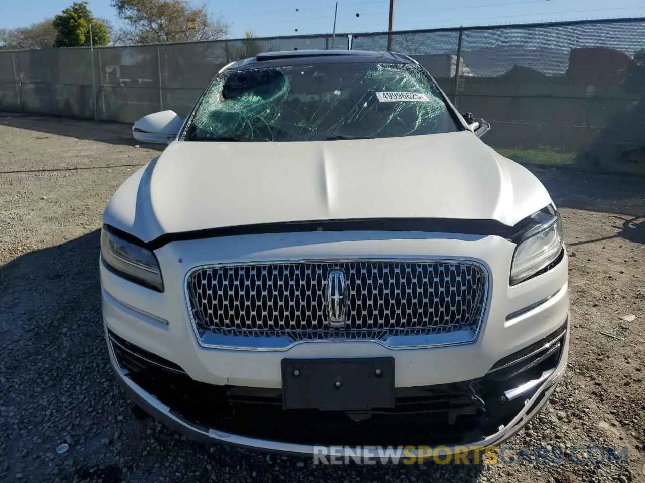 5 Фотография поврежденного автомобиля 2LMPJ8L90KBL50590 LINCOLN NAUTILUS 2019