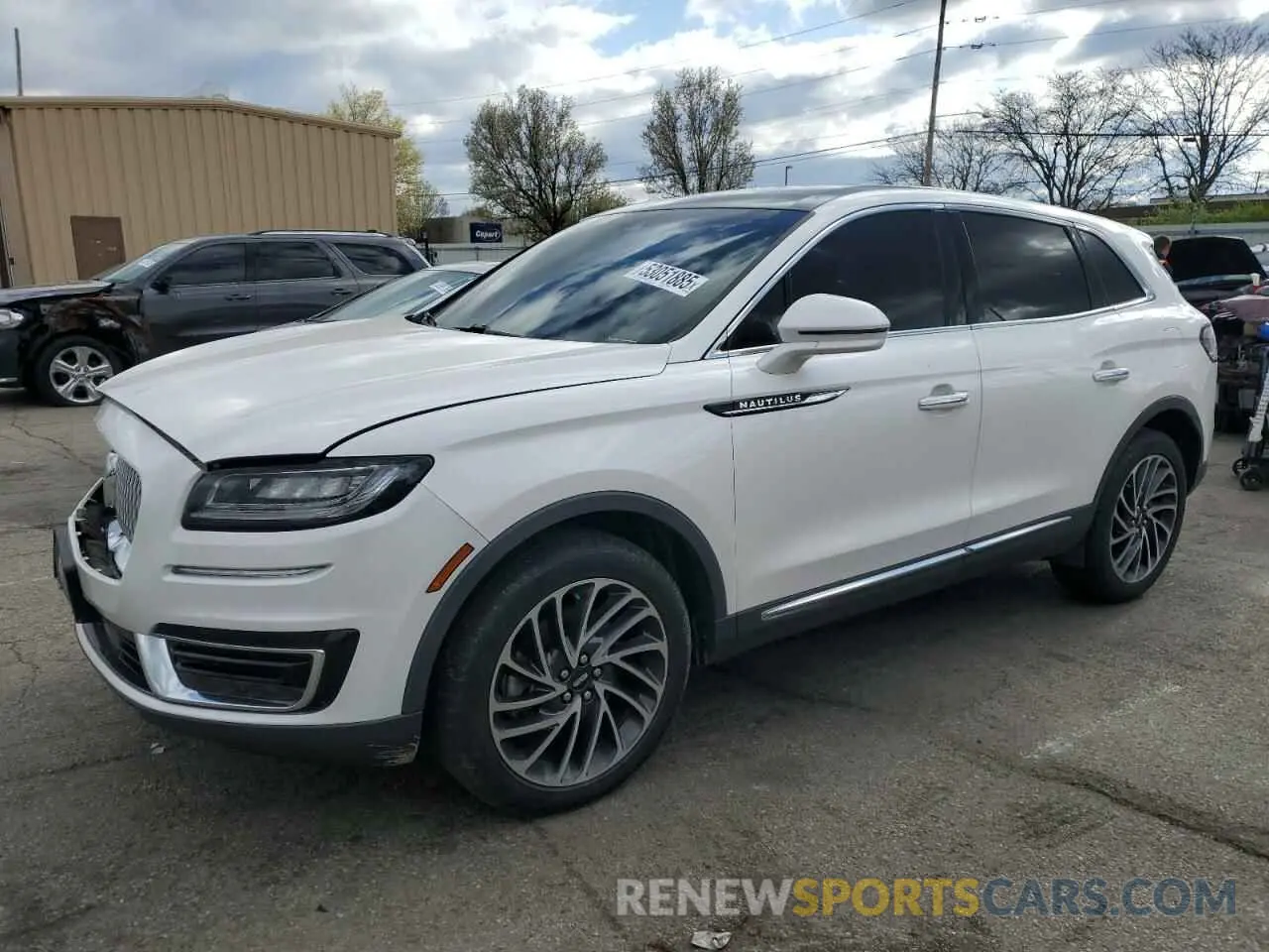 1 Photograph of a damaged car 2LMPJ8L95KBL10554 LINCOLN NAUTILUS 2019