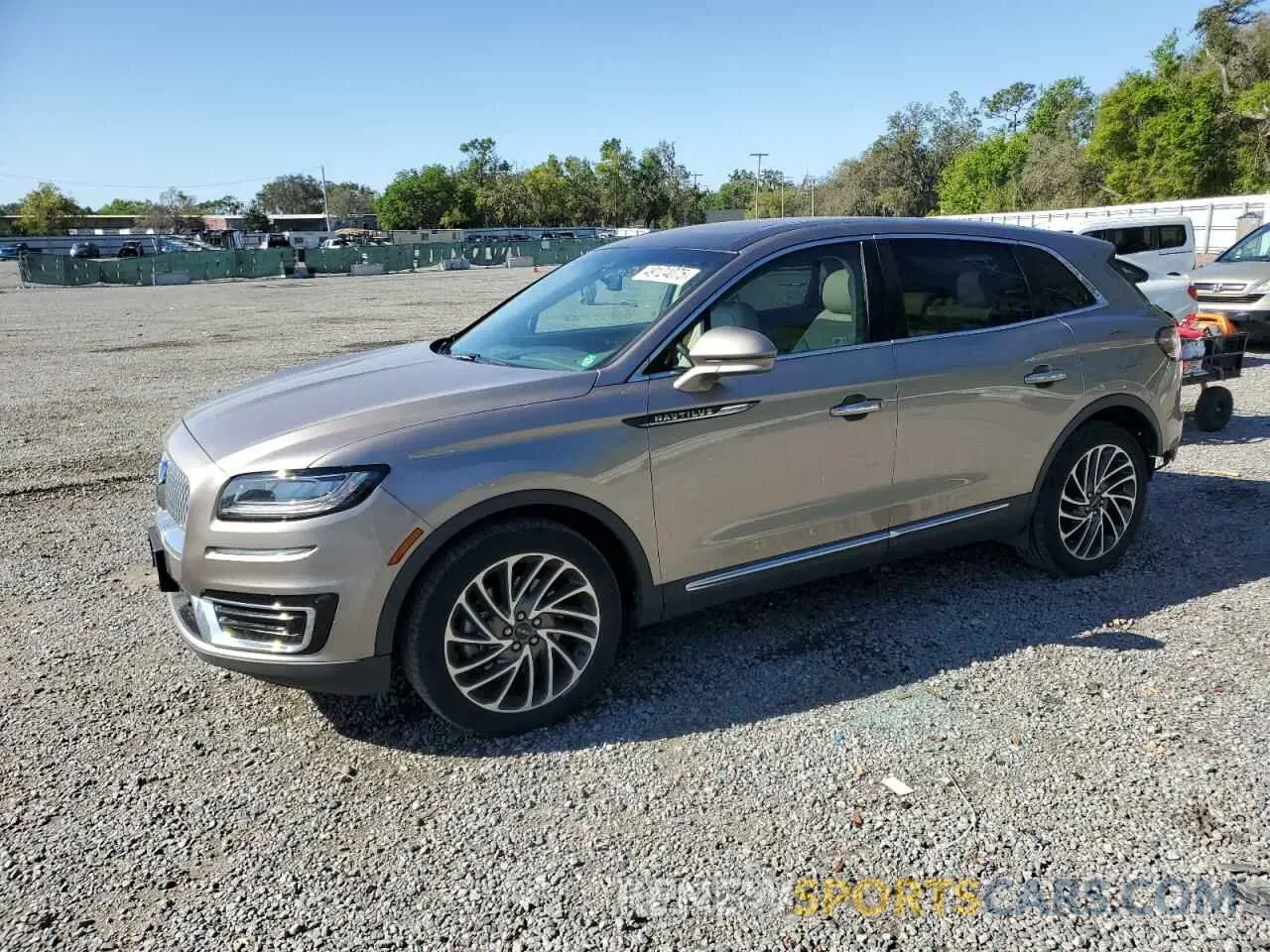 1 Photograph of a damaged car 2LMPJ8L9XKBL67073 LINCOLN NAUTILUS 2019