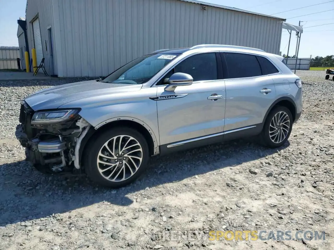 1 Photograph of a damaged car 2LMPJ6K99LBL24884 LINCOLN NAUTILUS 2020
