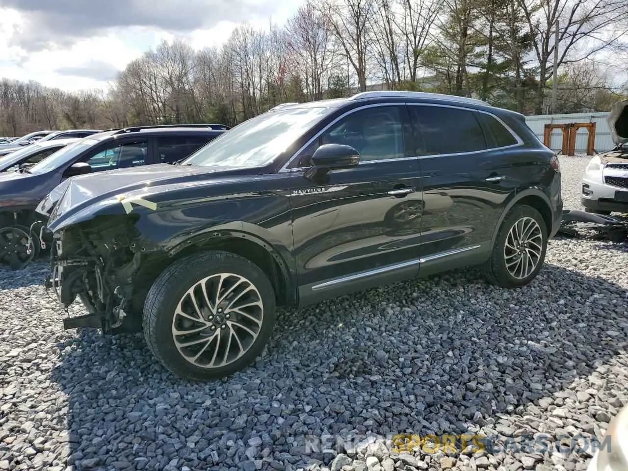 1 Photograph of a damaged car 2LMPJ8KP5LBL22124 LINCOLN NAUTILUS 2020