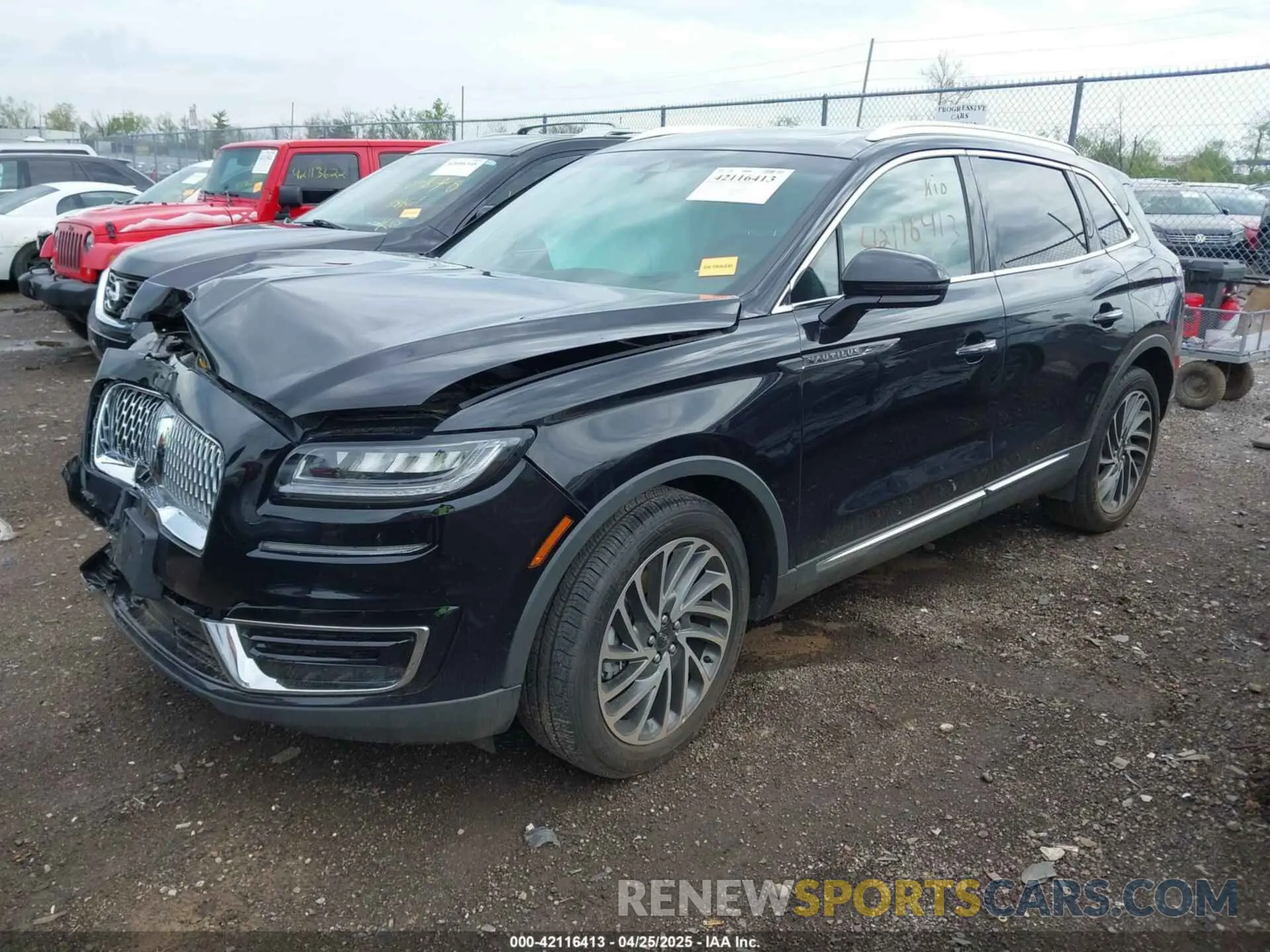2 Фотография поврежденного автомобиля 2LMPJ8KP6LBL14744 LINCOLN NAUTILUS 2020