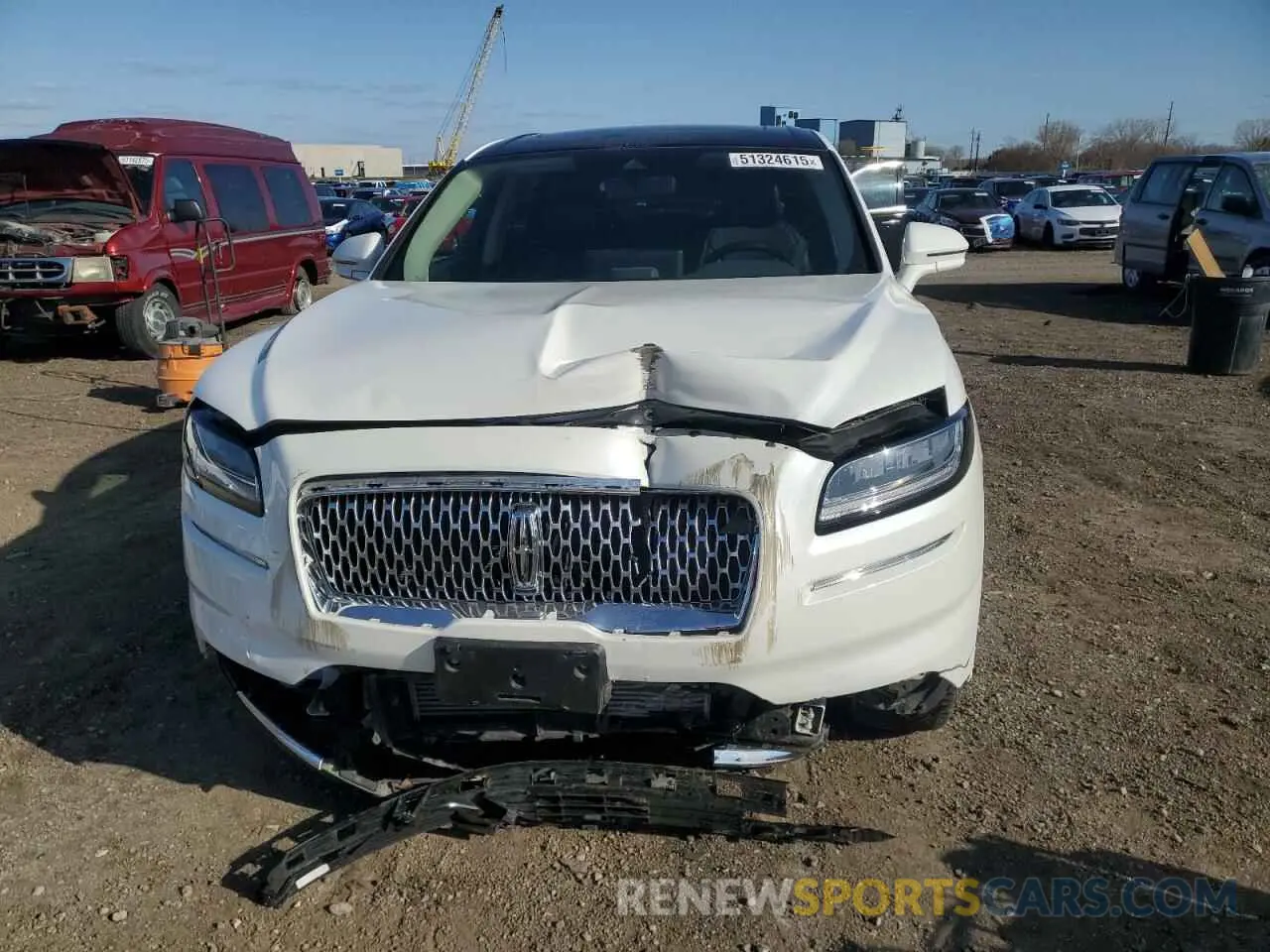 5 Photograph of a damaged car 2LMPJ6K9XMBL18657 LINCOLN NAUTILUS 2021