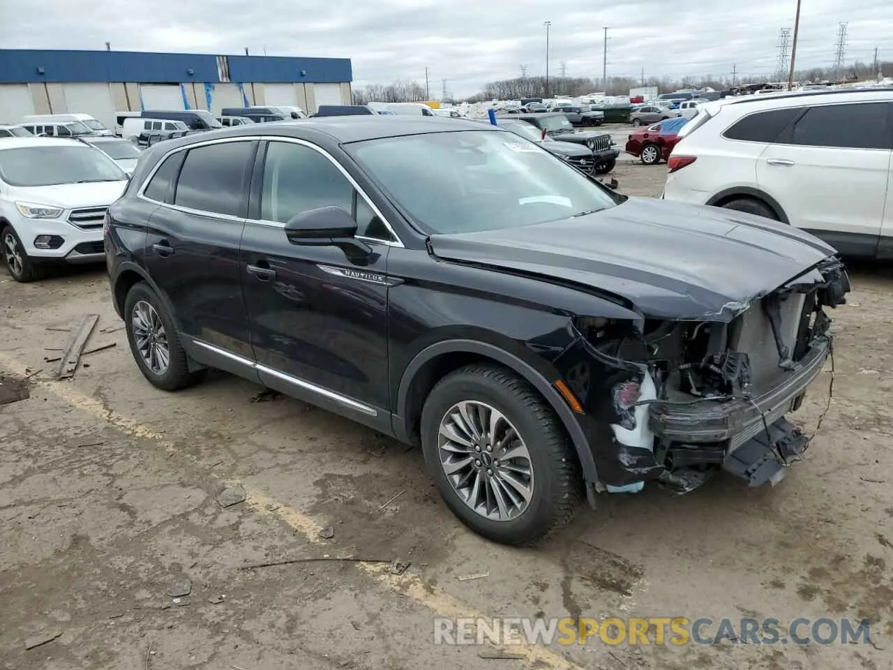 4 Photograph of a damaged car 2LMPJ8J95MBL08020 LINCOLN NAUTILUS 2021