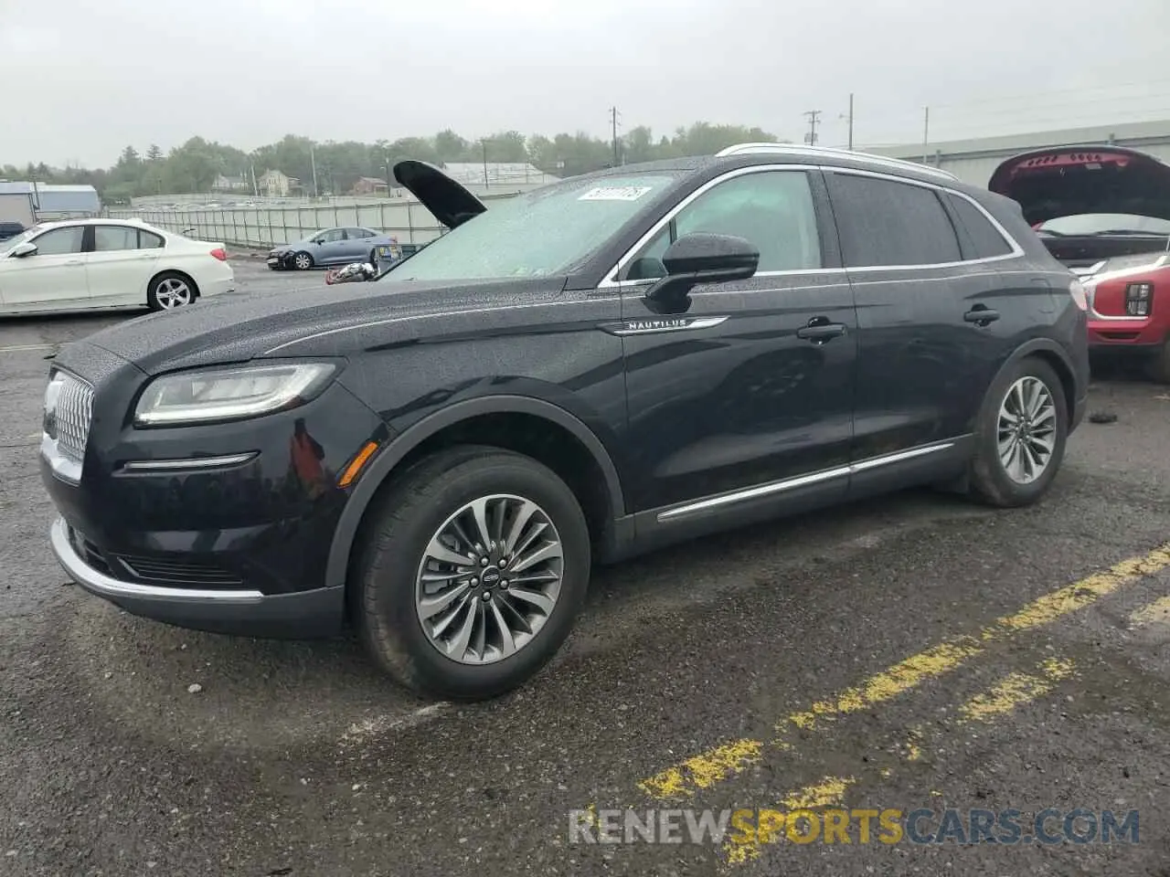 1 Photograph of a damaged car 2LMPJ8K9XMBL07802 LINCOLN NAUTILUS 2021