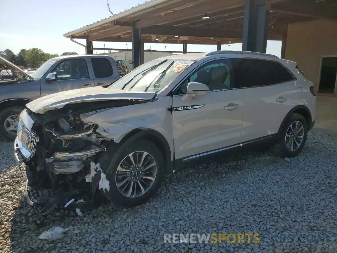 1 Photograph of a damaged car 2LMPJ6J95NBL23865 LINCOLN NAUTILUS 2022