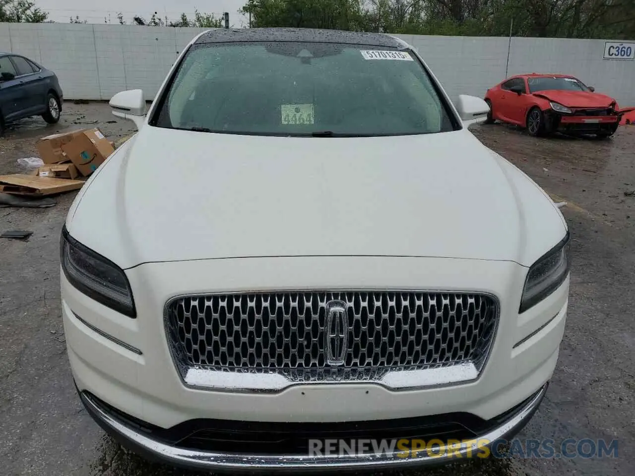 5 Фотография поврежденного автомобиля 2LMPJ8K98NBL15401 LINCOLN NAUTILUS 2022