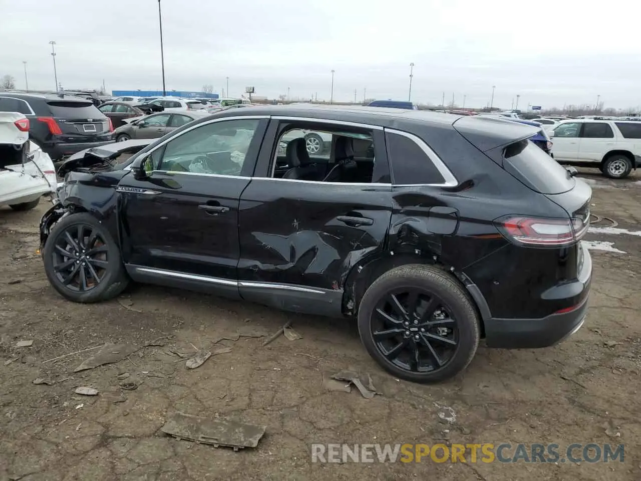 2 Photograph of a damaged car 2LMPJ8KP0NBL09929 LINCOLN NAUTILUS 2022