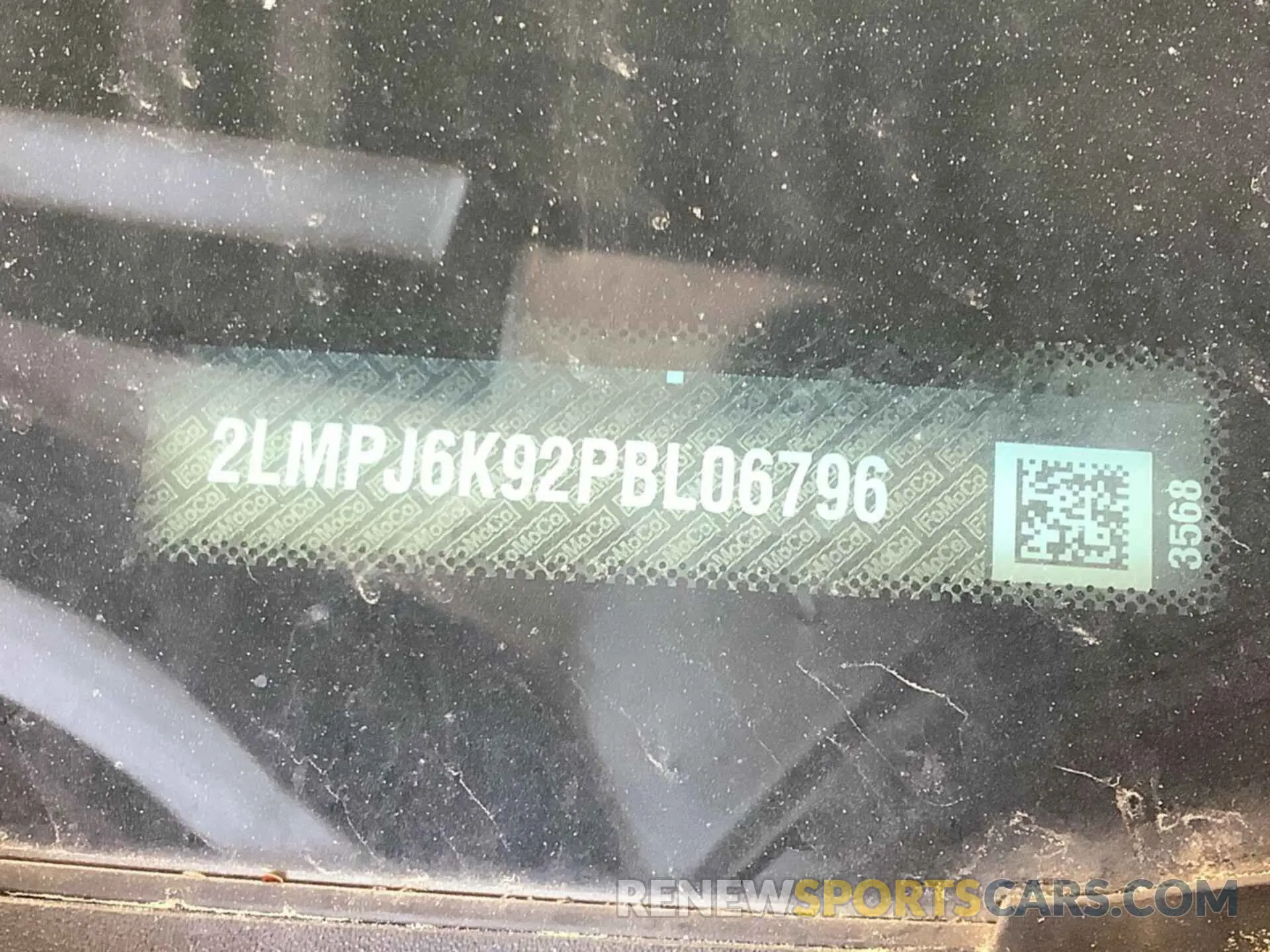 1 Photograph of a damaged car 2LMPJ6K92PBL06796 LINCOLN NAUTILUS 2023