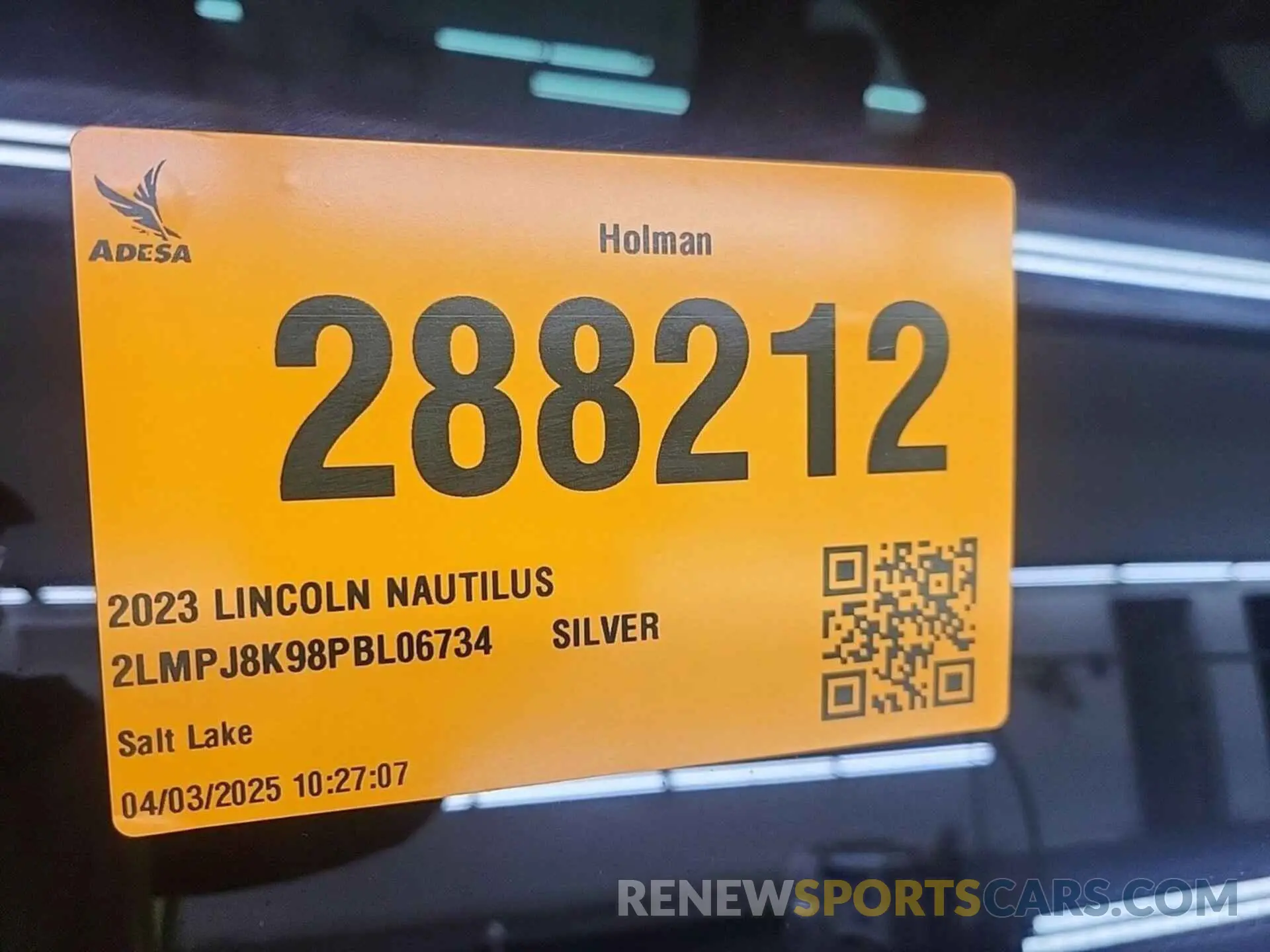 6 Photograph of a damaged car 2LMPJ8K98PBL06734 LINCOLN NAUTILUS 2023