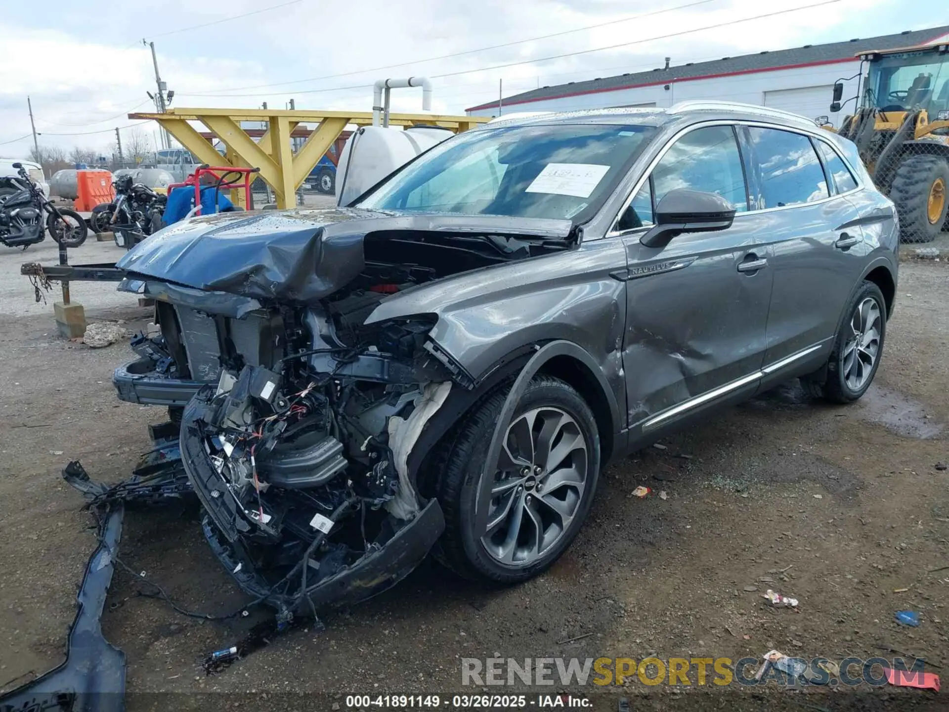 2 Photograph of a damaged car 2LMPJ8K99PBL06502 LINCOLN NAUTILUS 2023