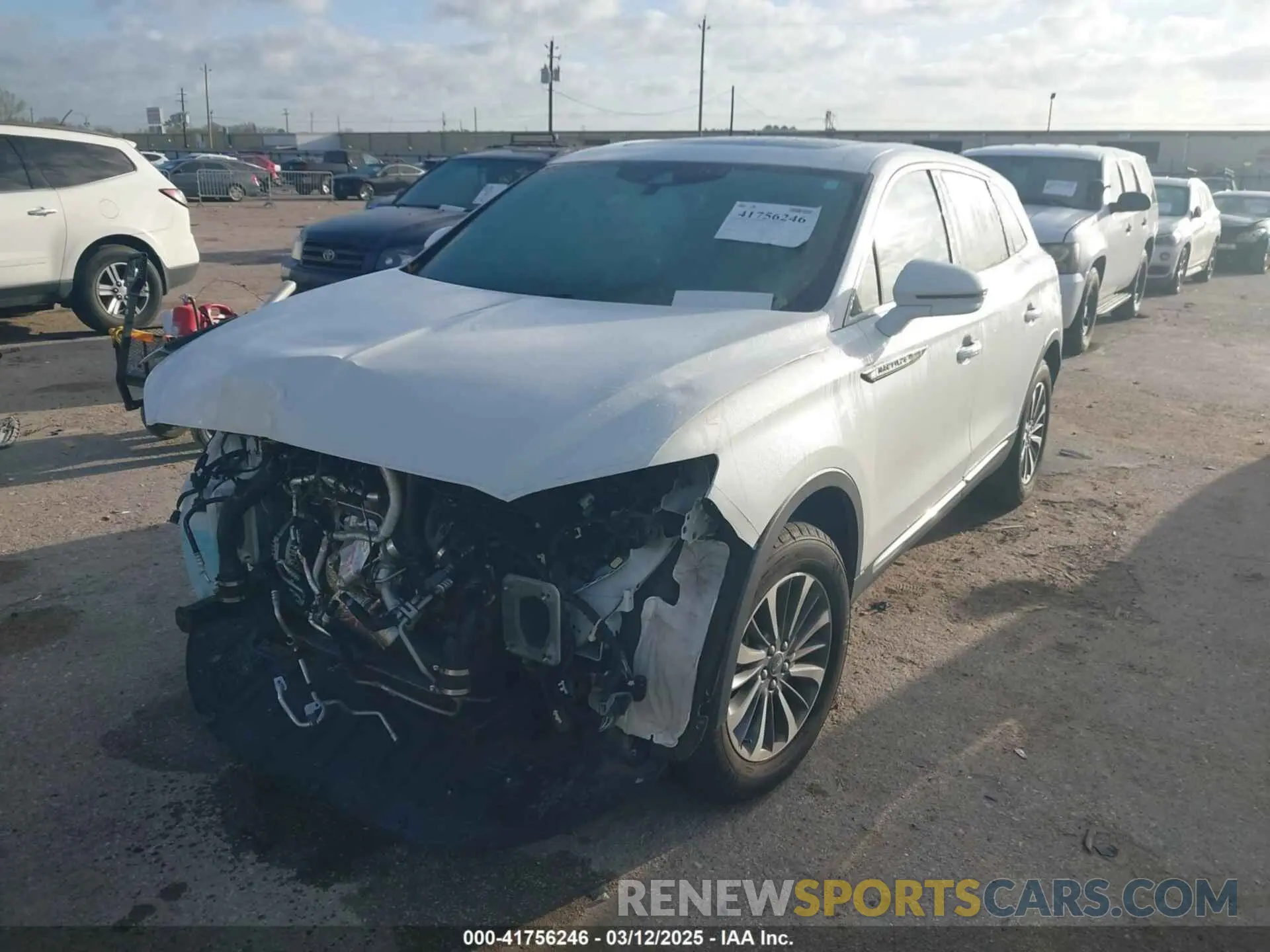 2 Photograph of a damaged car 2LMPJ8KP4PBL27398 LINCOLN NAUTILUS 2023