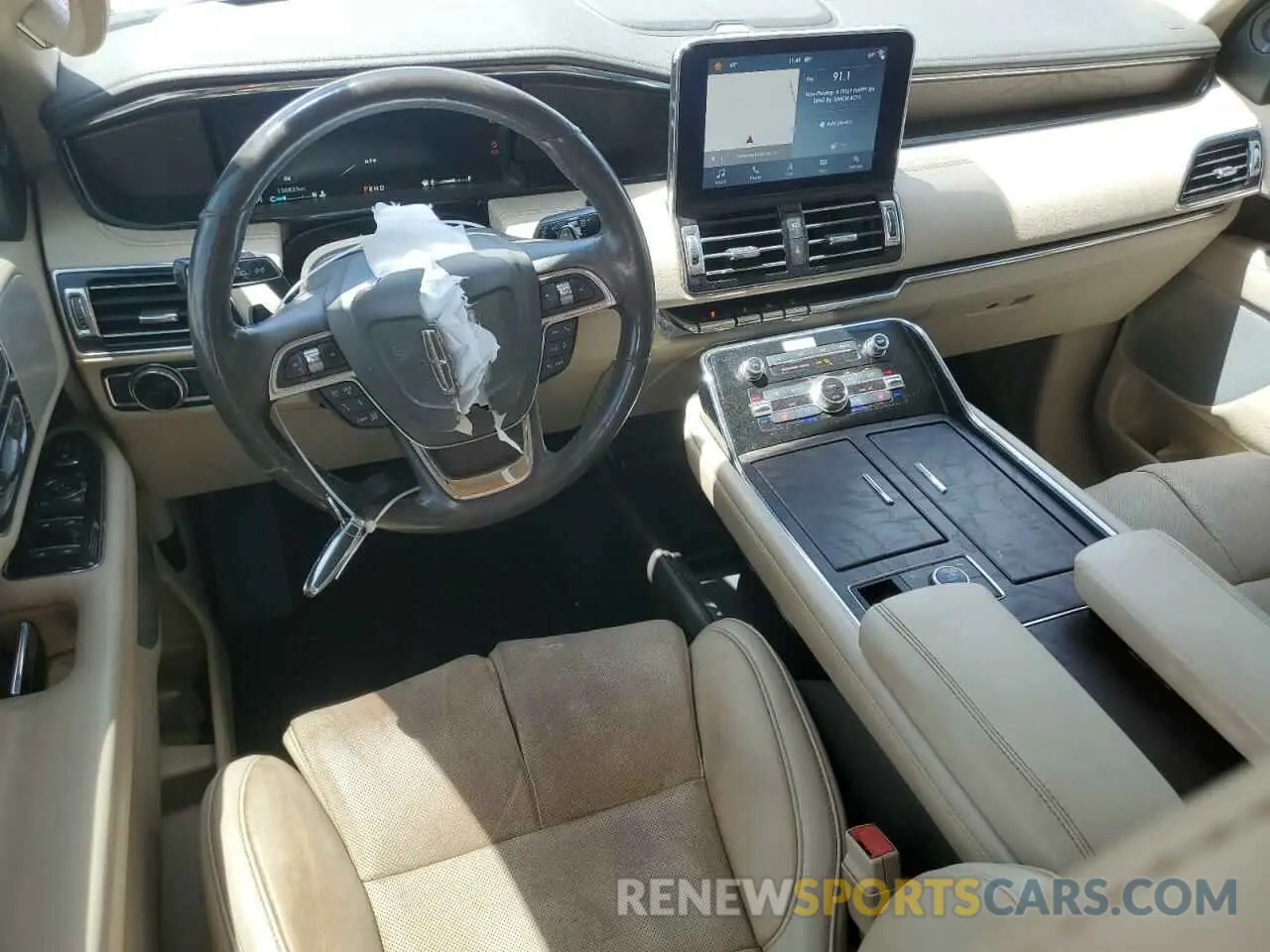 8 Фотография поврежденного автомобиля 5LMJJ2LT9KEL13923 LINCOLN NAVIGATOR 2019
