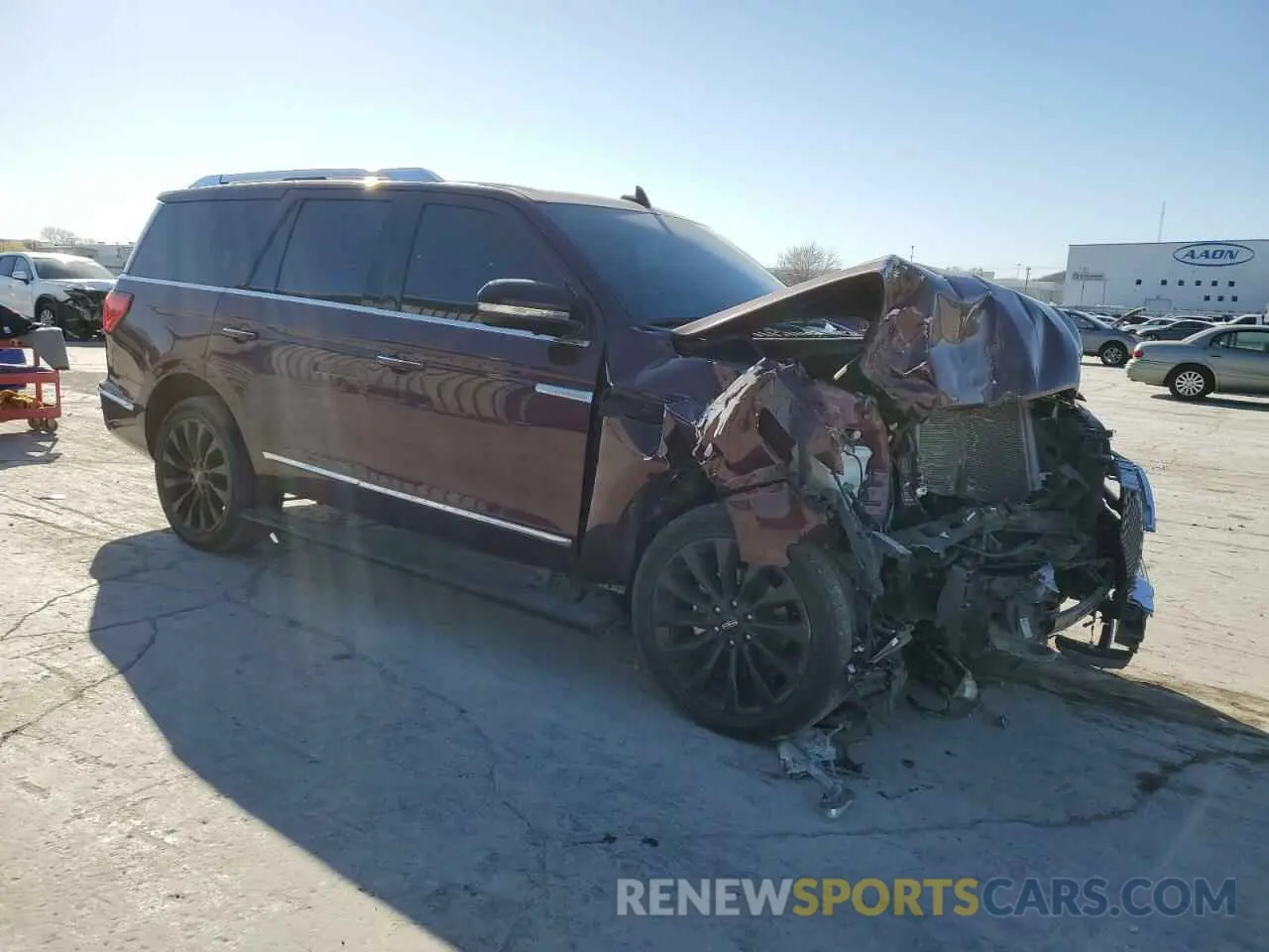 4 Фотография поврежденного автомобиля 5LMJJ2KT9MEL05535 LINCOLN NAVIGATOR 2021