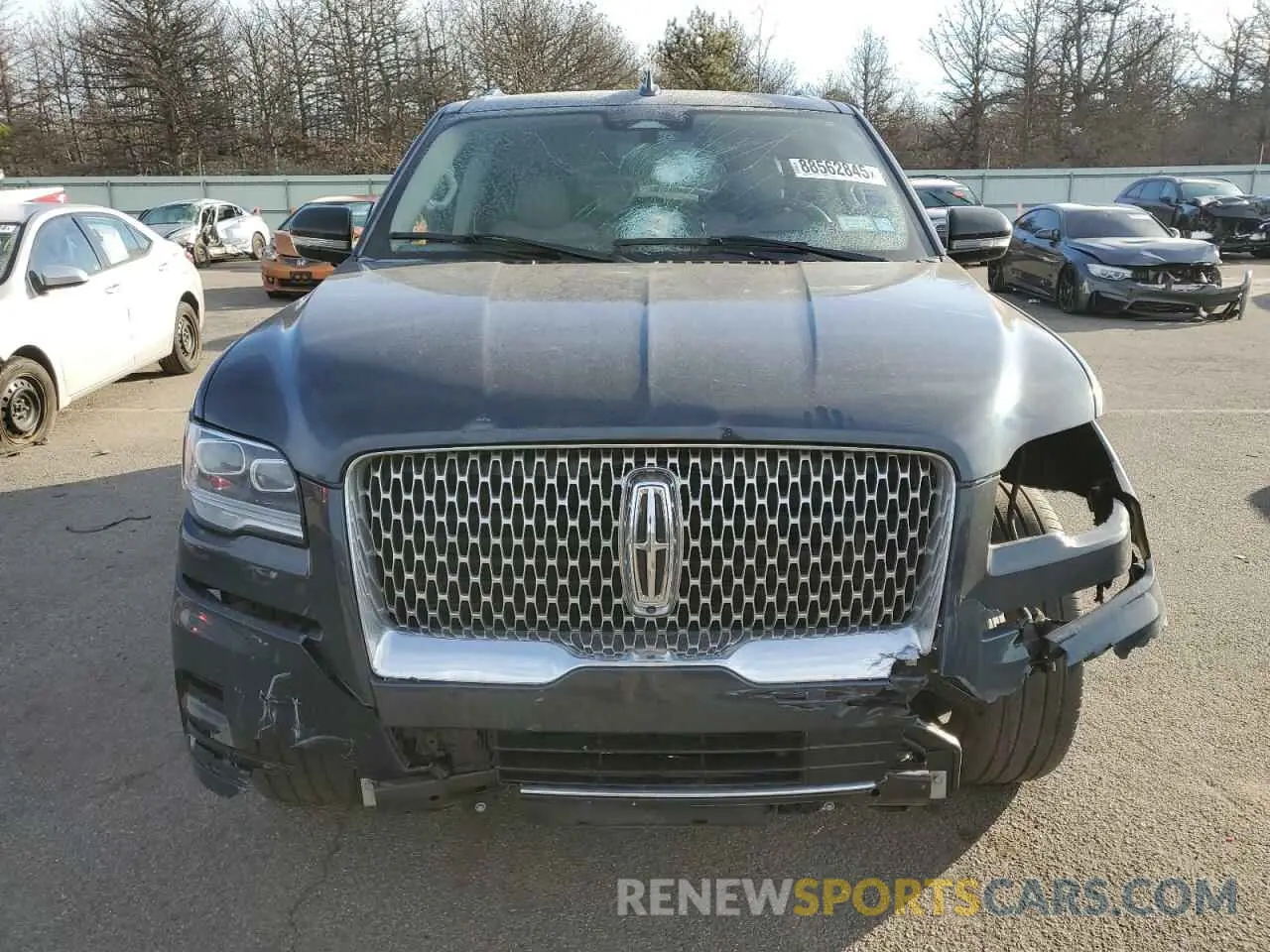 5 Фотография поврежденного автомобиля 5LMJJ2LT0NEL01129 LINCOLN NAVIGATOR 2022