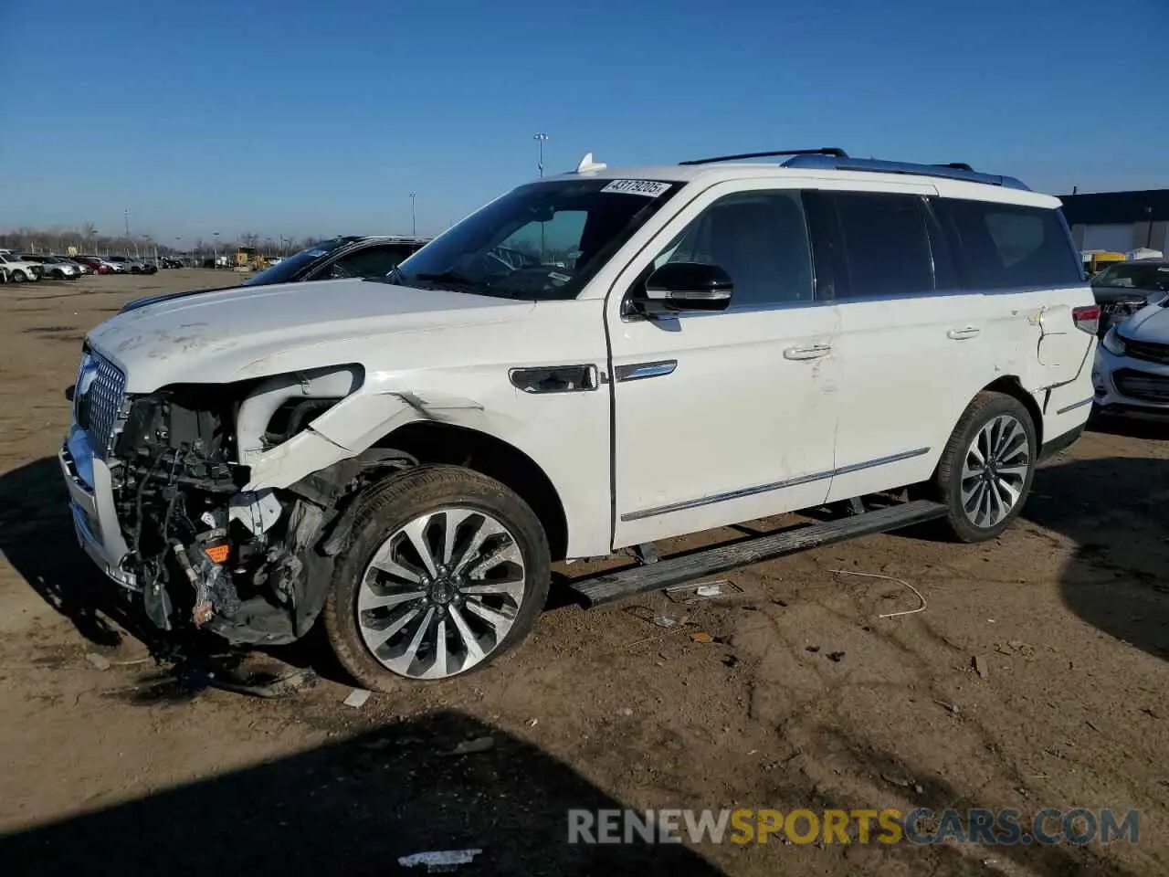 1 Photograph of a damaged car 5LMJJ2LT2NEL12553 LINCOLN NAVIGATOR 2022