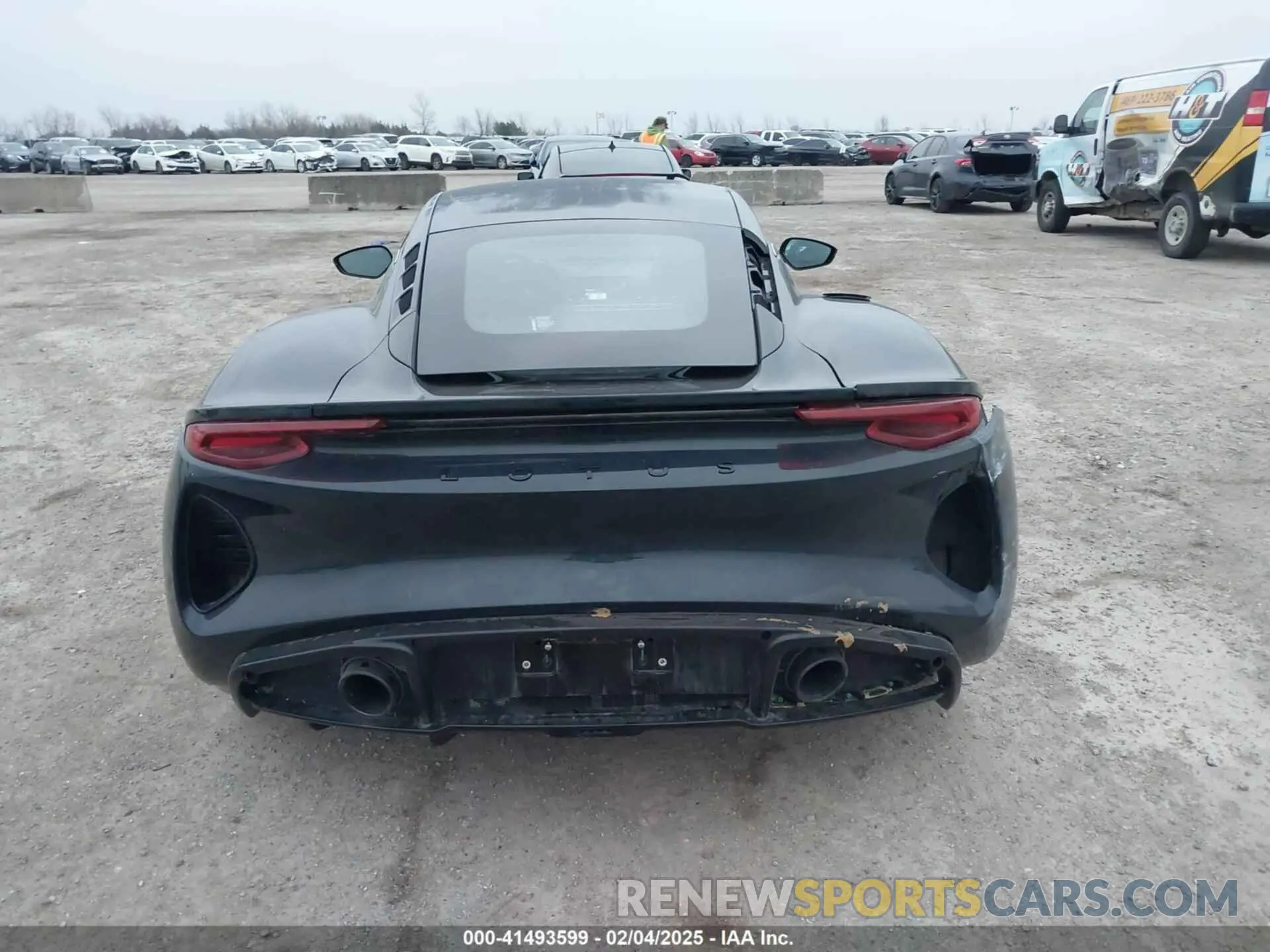 16 Photograph of a damaged car SCCLEKAXXRHA12761 LOTUS EMIRA 2024