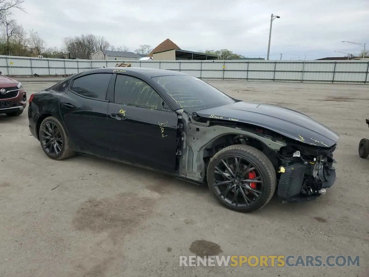 4 Фотография поврежденного автомобиля ZAM57XSA4K1324951 MASERATI ALL MODELS 2019