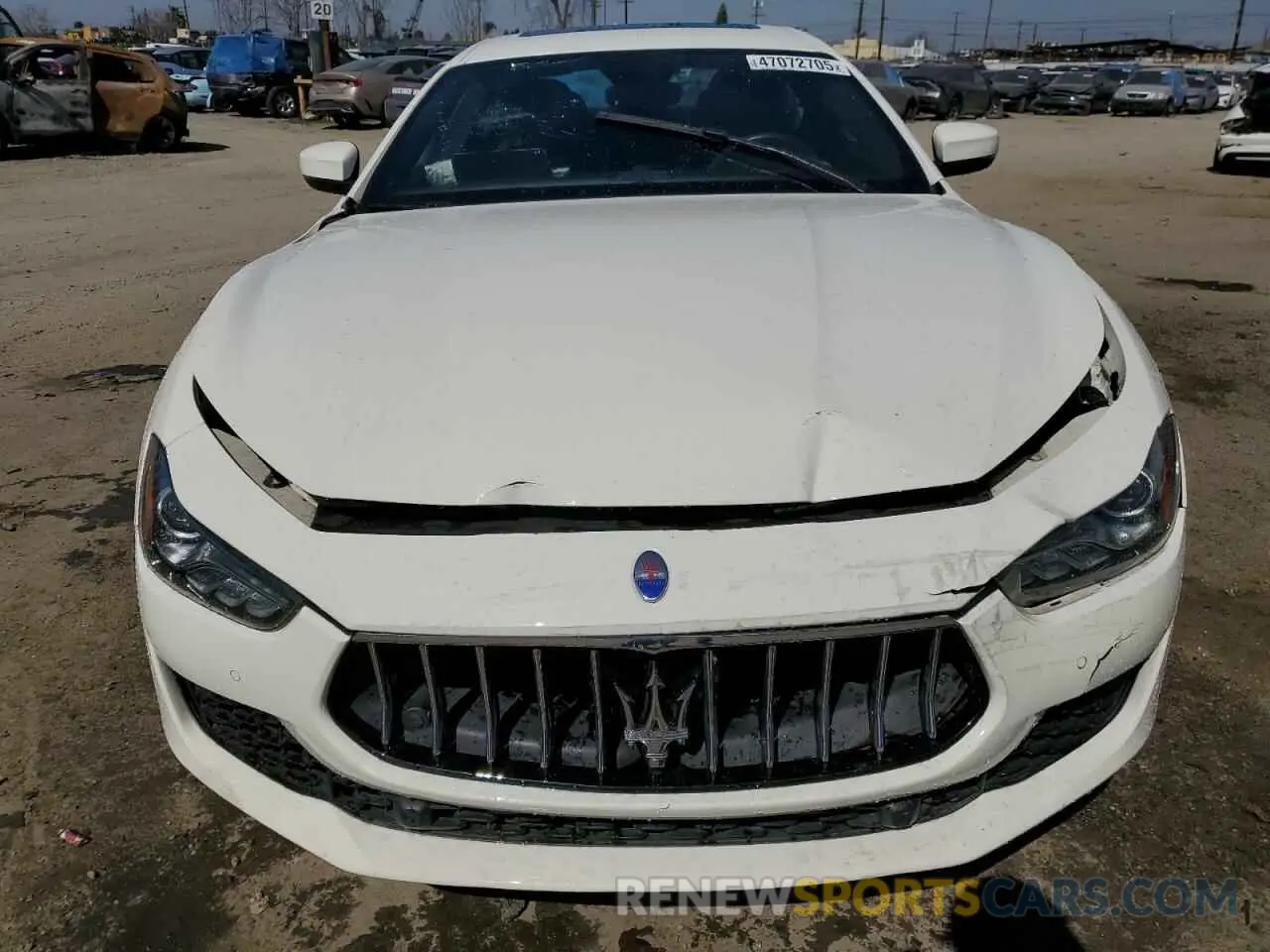 5 Photograph of a damaged car ZAM57XSA7K1328184 MASERATI ALL MODELS 2019