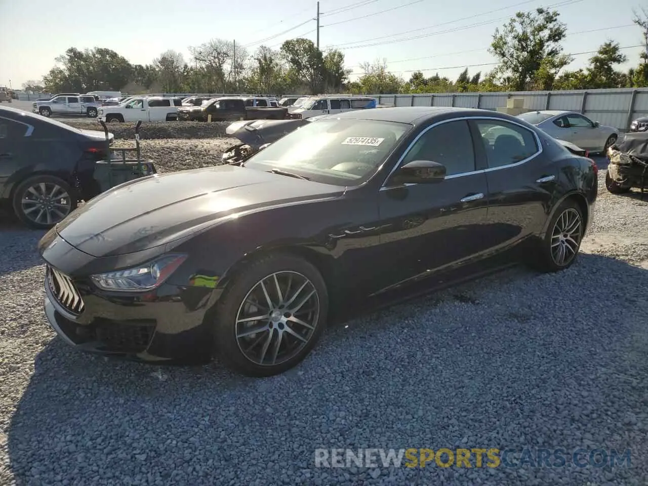 1 Photograph of a damaged car ZAM57XSAXK1334710 MASERATI ALL MODELS 2019