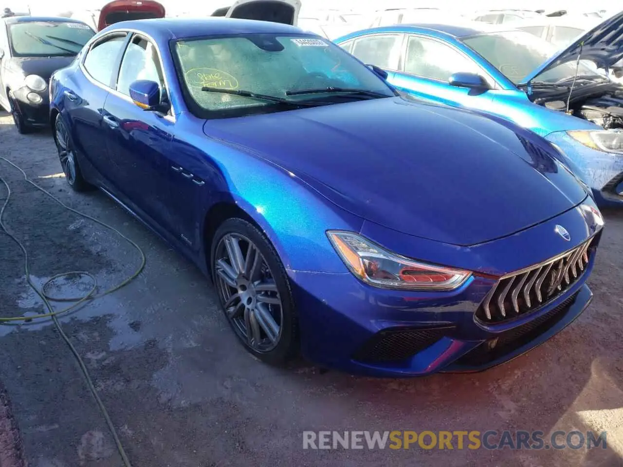 1 Photograph of a damaged car ZAM57XSS5K1319539 MASERATI ALL MODELS 2019